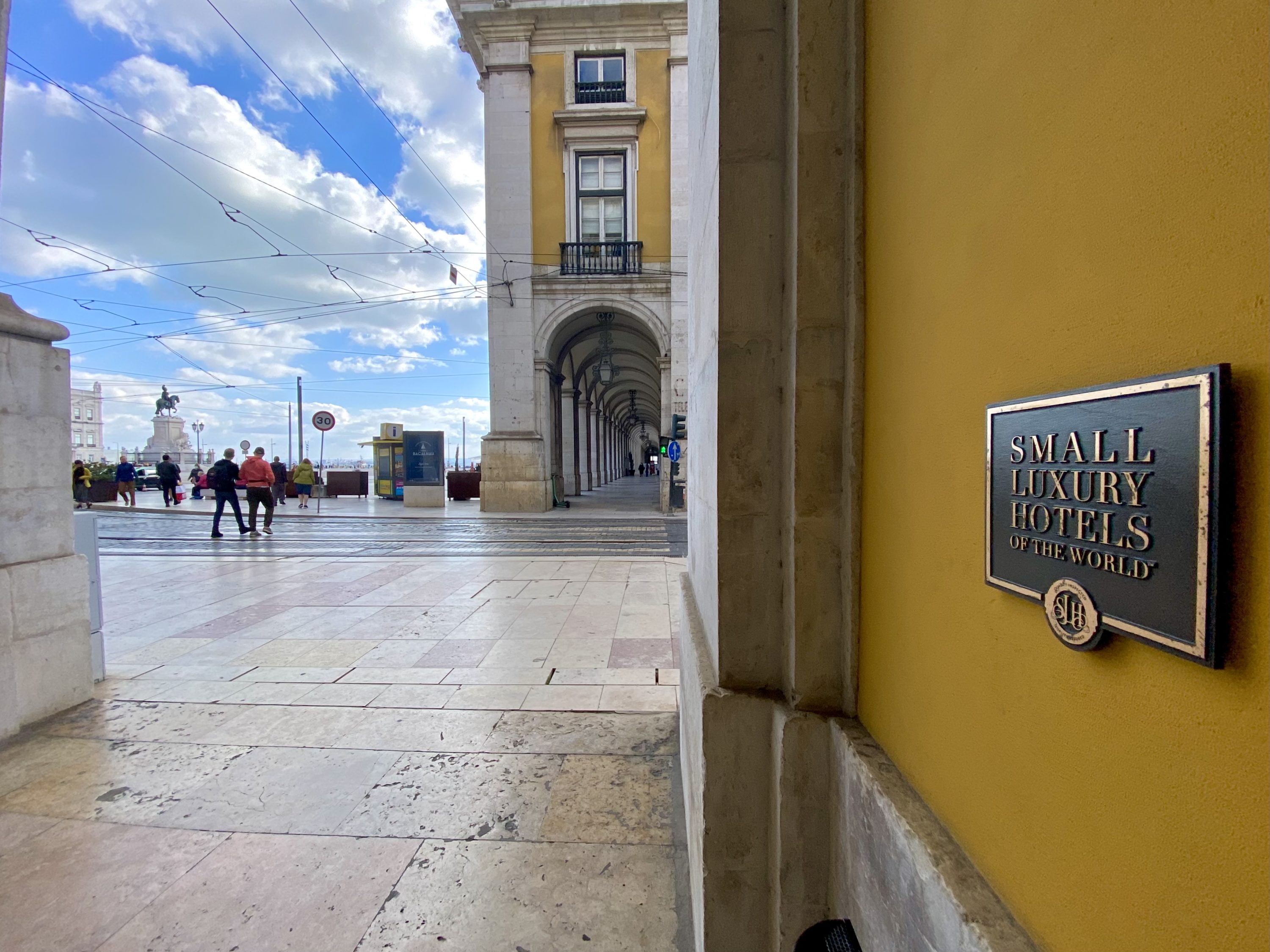 Pousada de Lisboa Small Luxury Hotels of the World sign