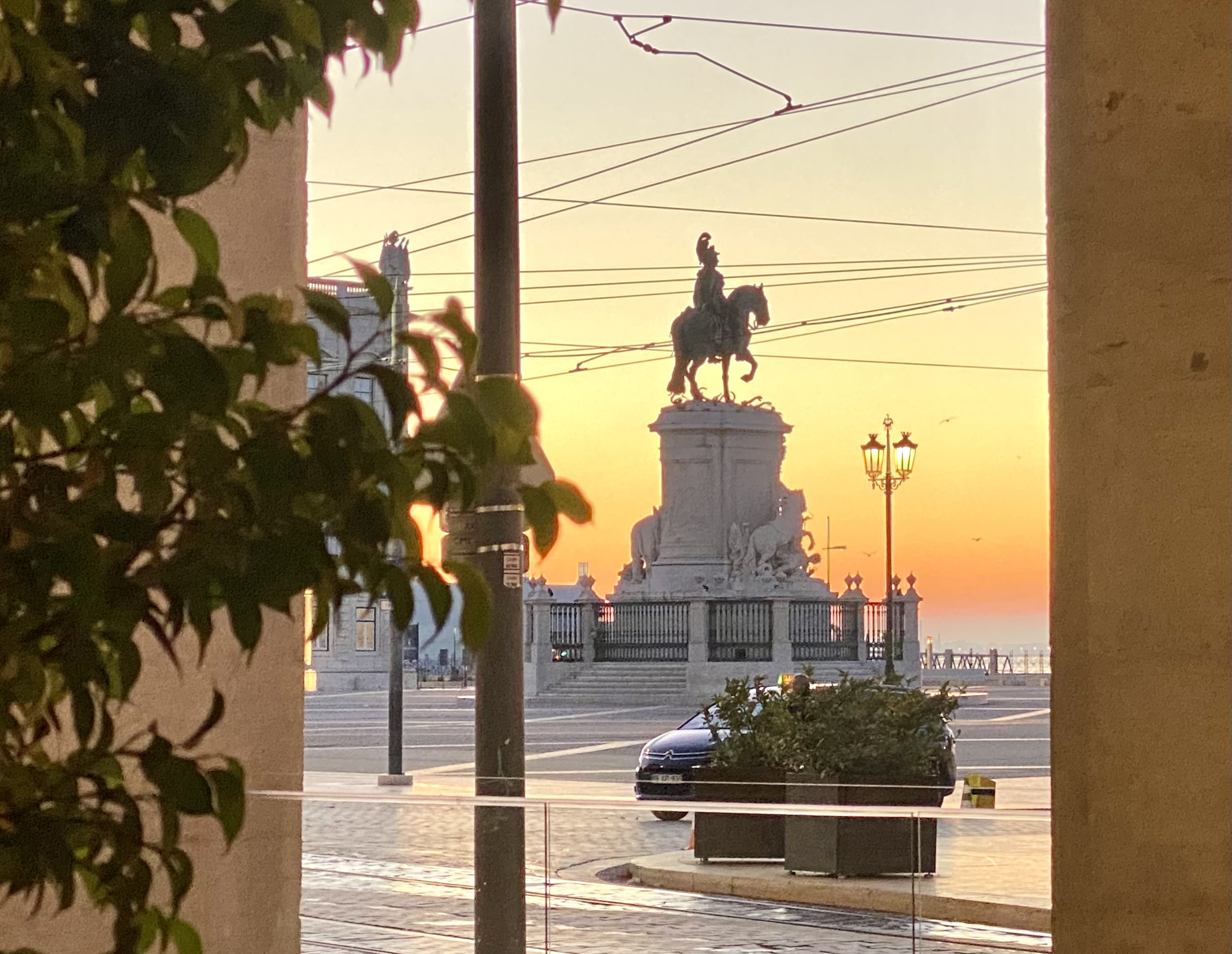 Pousada de Lisboa Small Luxury Hotels of the World view from front of hotel