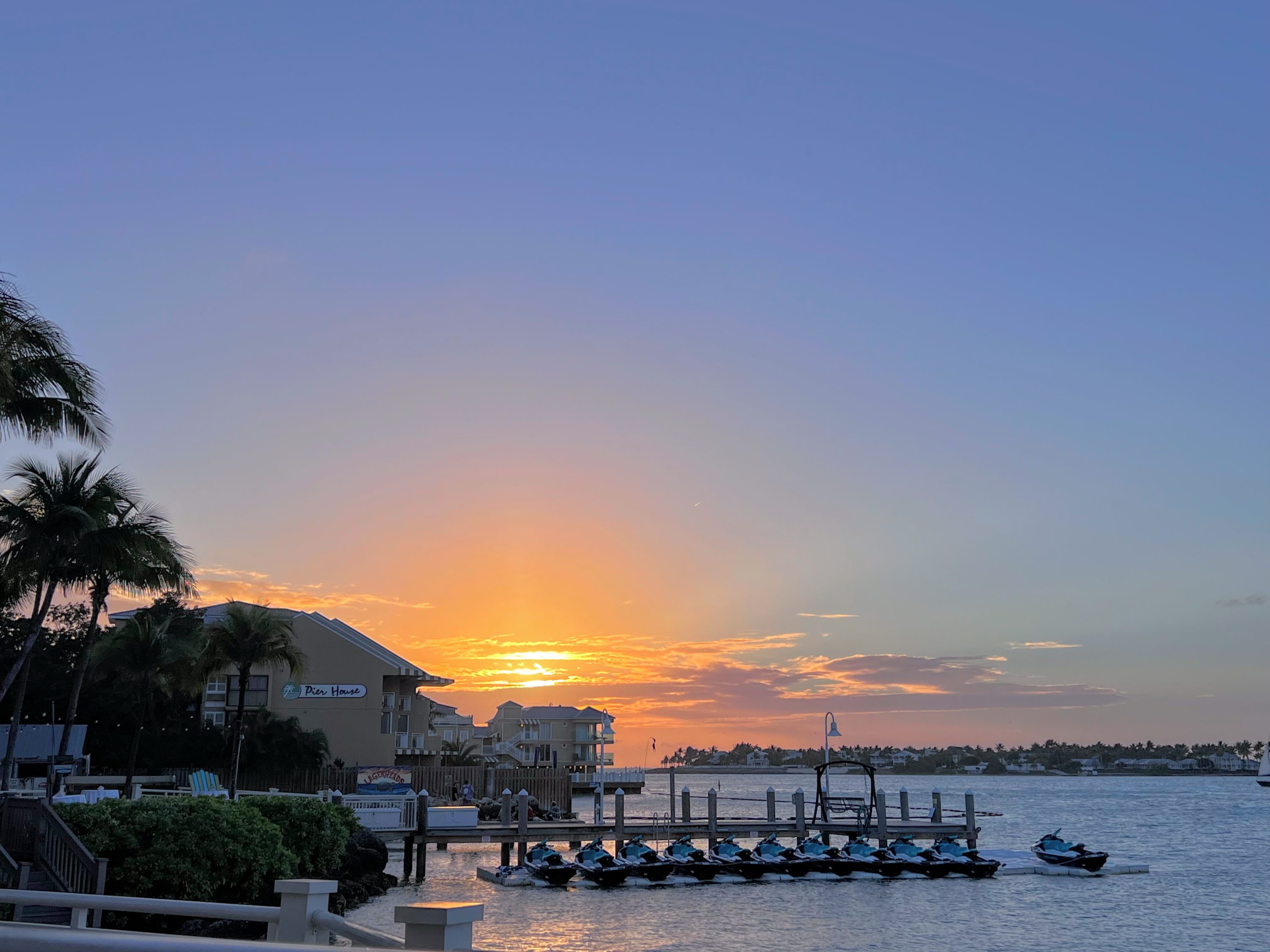 Sunset view from SHOR