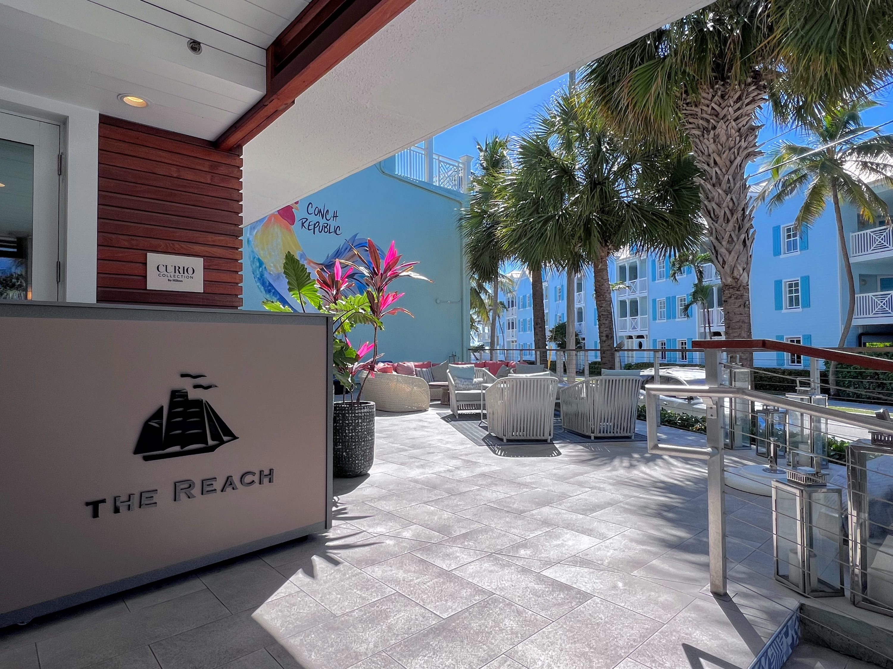 The Reach entrance