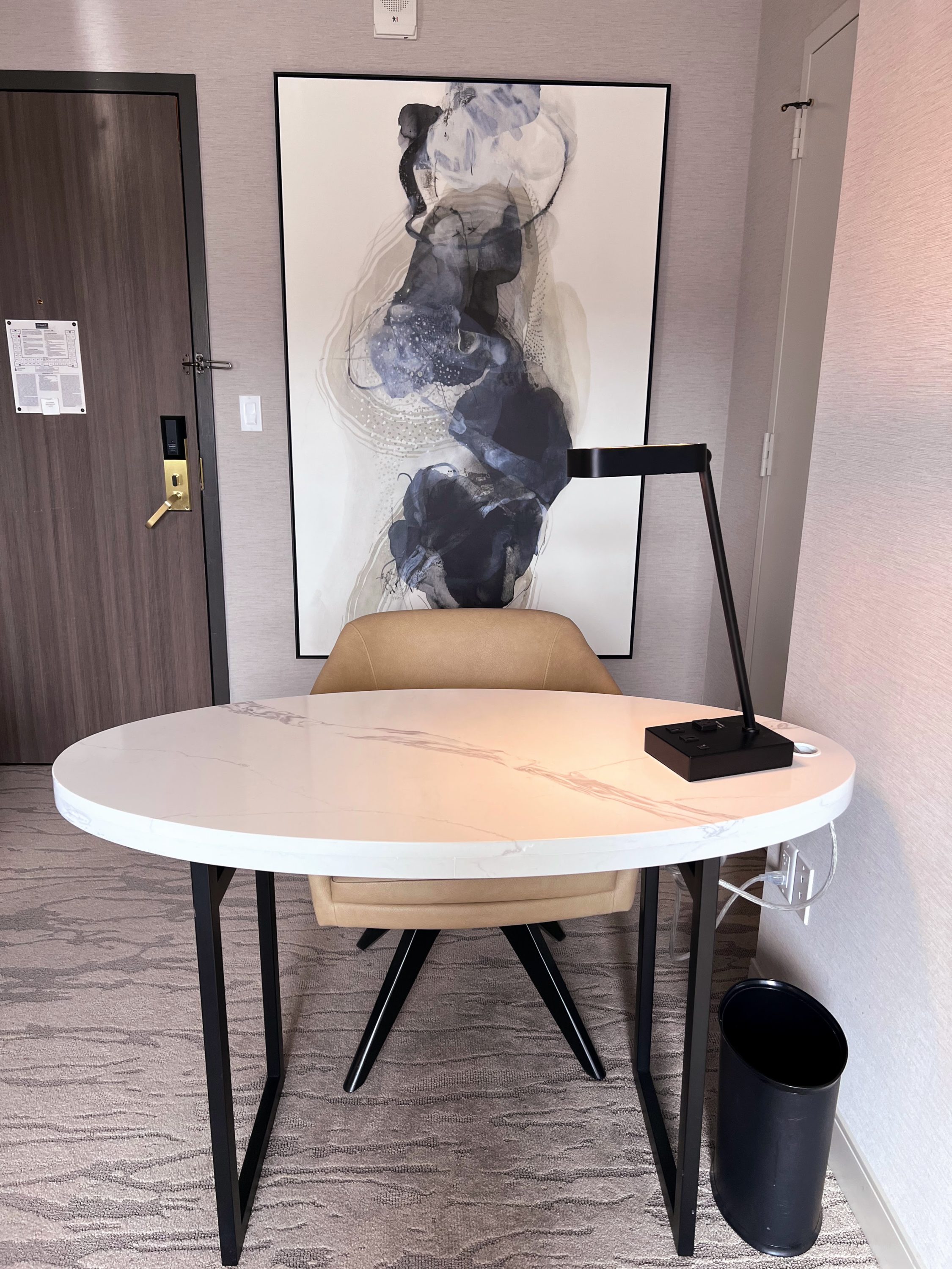 Hyatt Regency Deerfield 1 king room desk