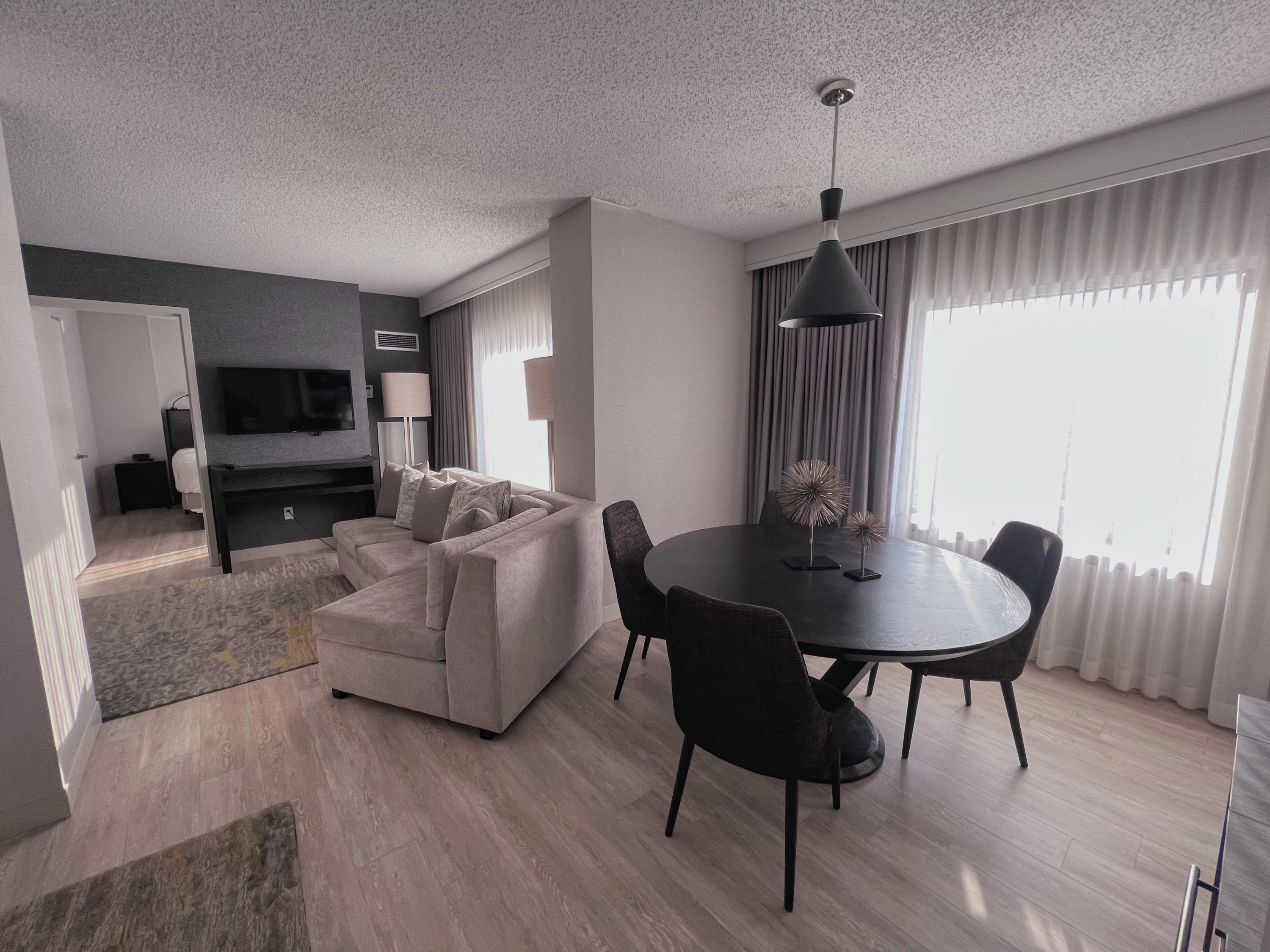 2 bedroom suite at Hyatt Regency Deerfield