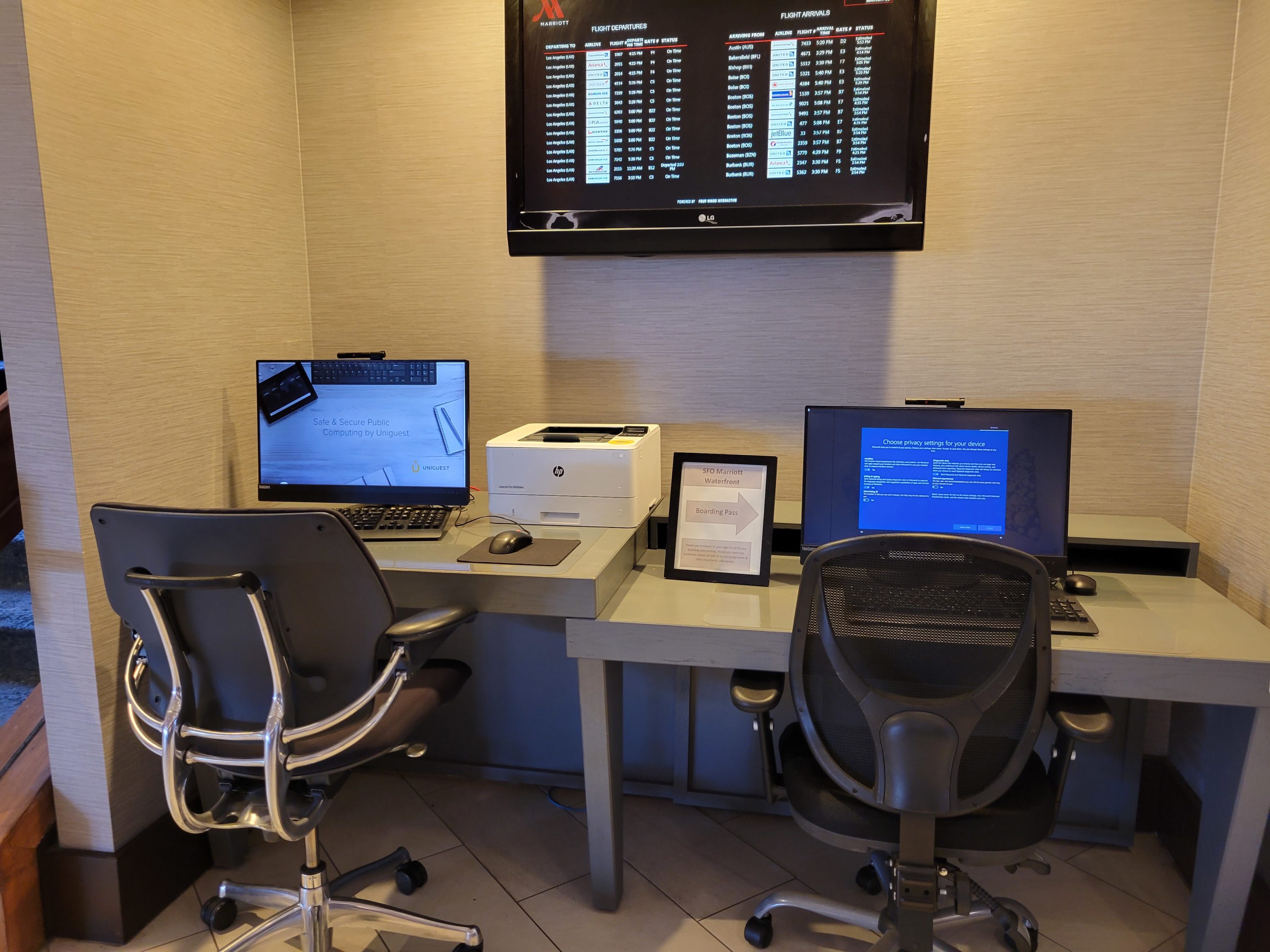 SFO Marriott Business Center