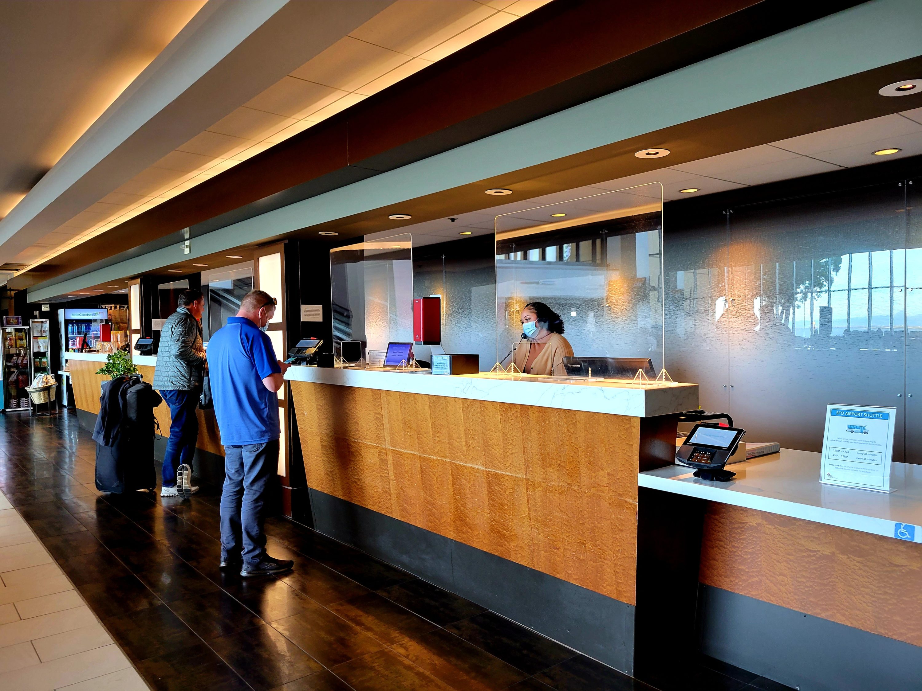 SFO Marriott Check In