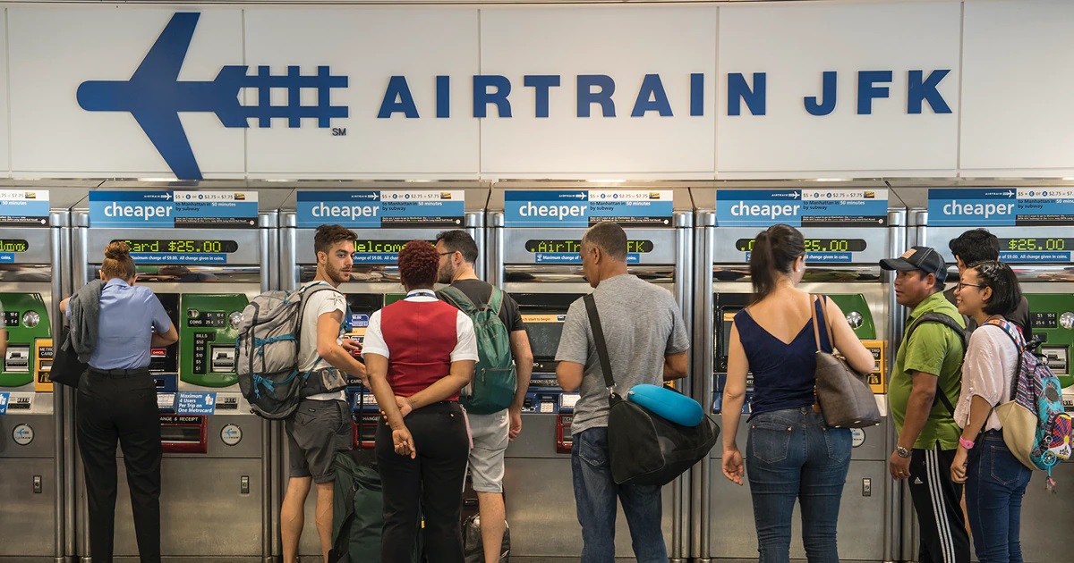 AirTrain JFK ticket purchase