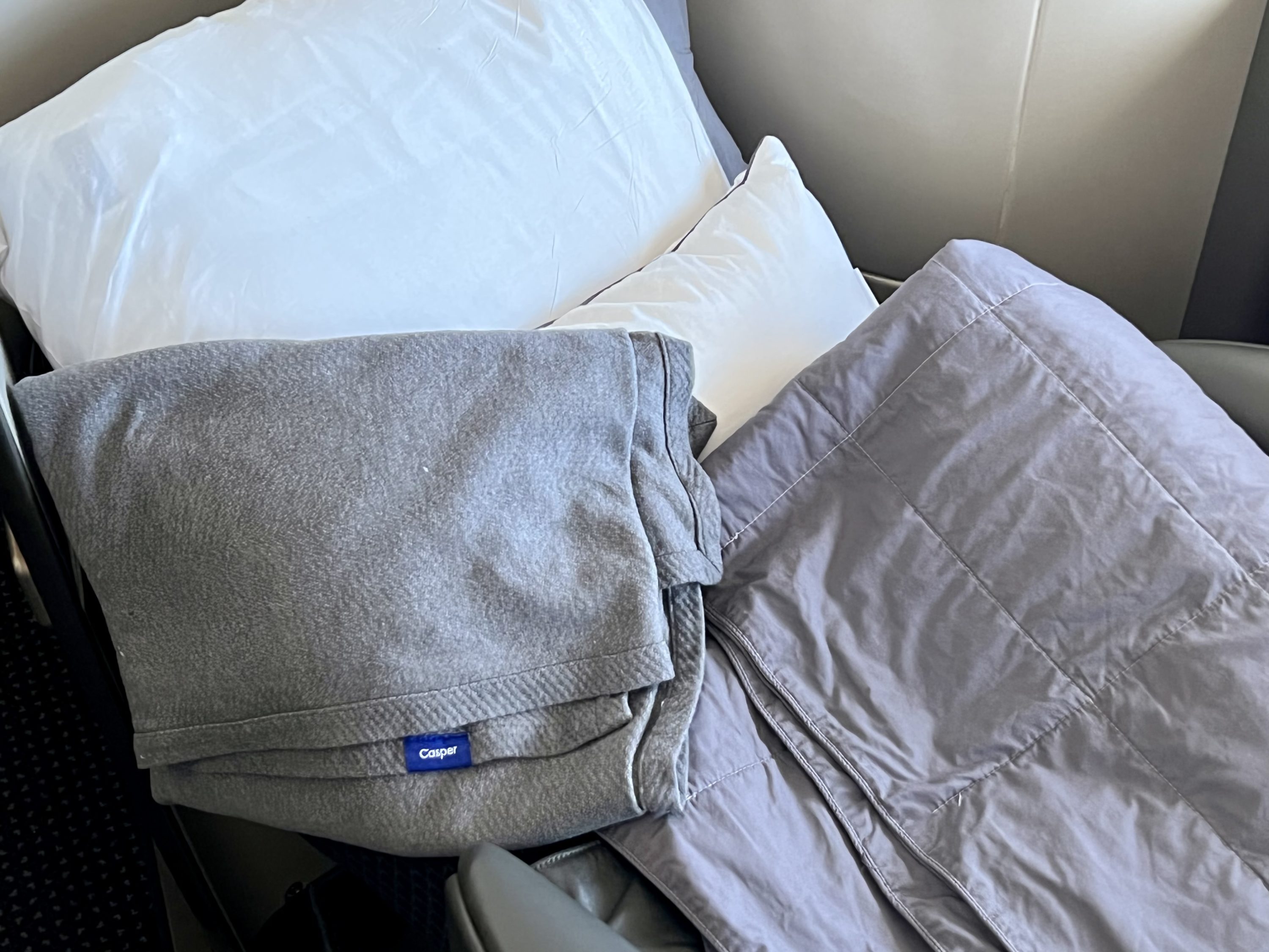 American Airlines Boeing 777 300 Flagship First Casper bedding