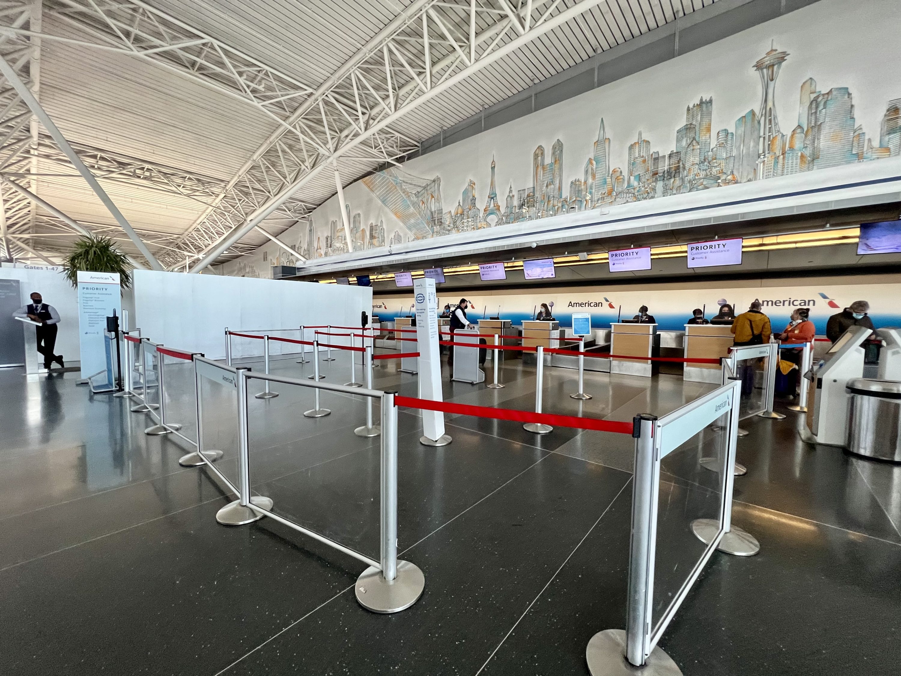American Airlines Flagship Business JFK no line