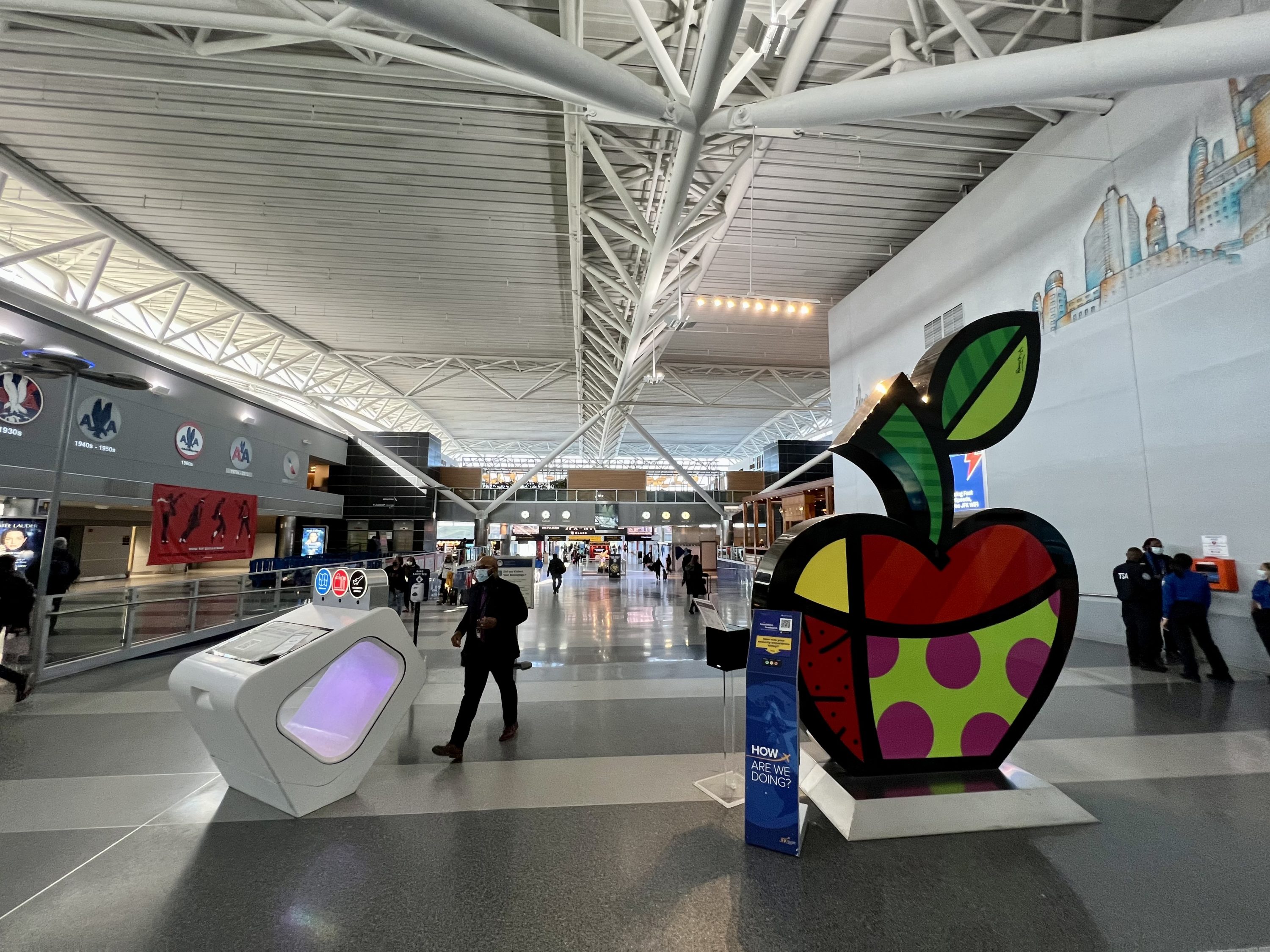 American Airlines Flagship Business JFK welcome to Terminal 8