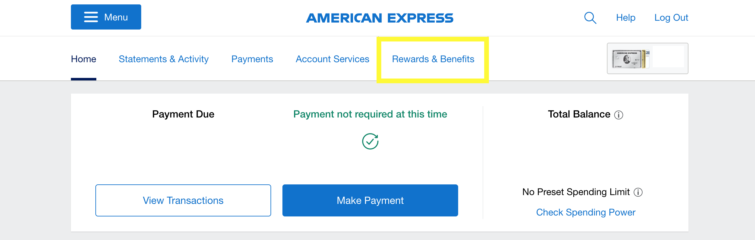 Amex Benefits