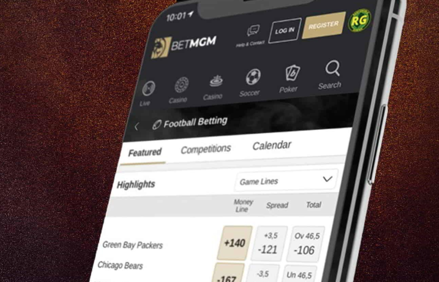 BetMGM mobile app