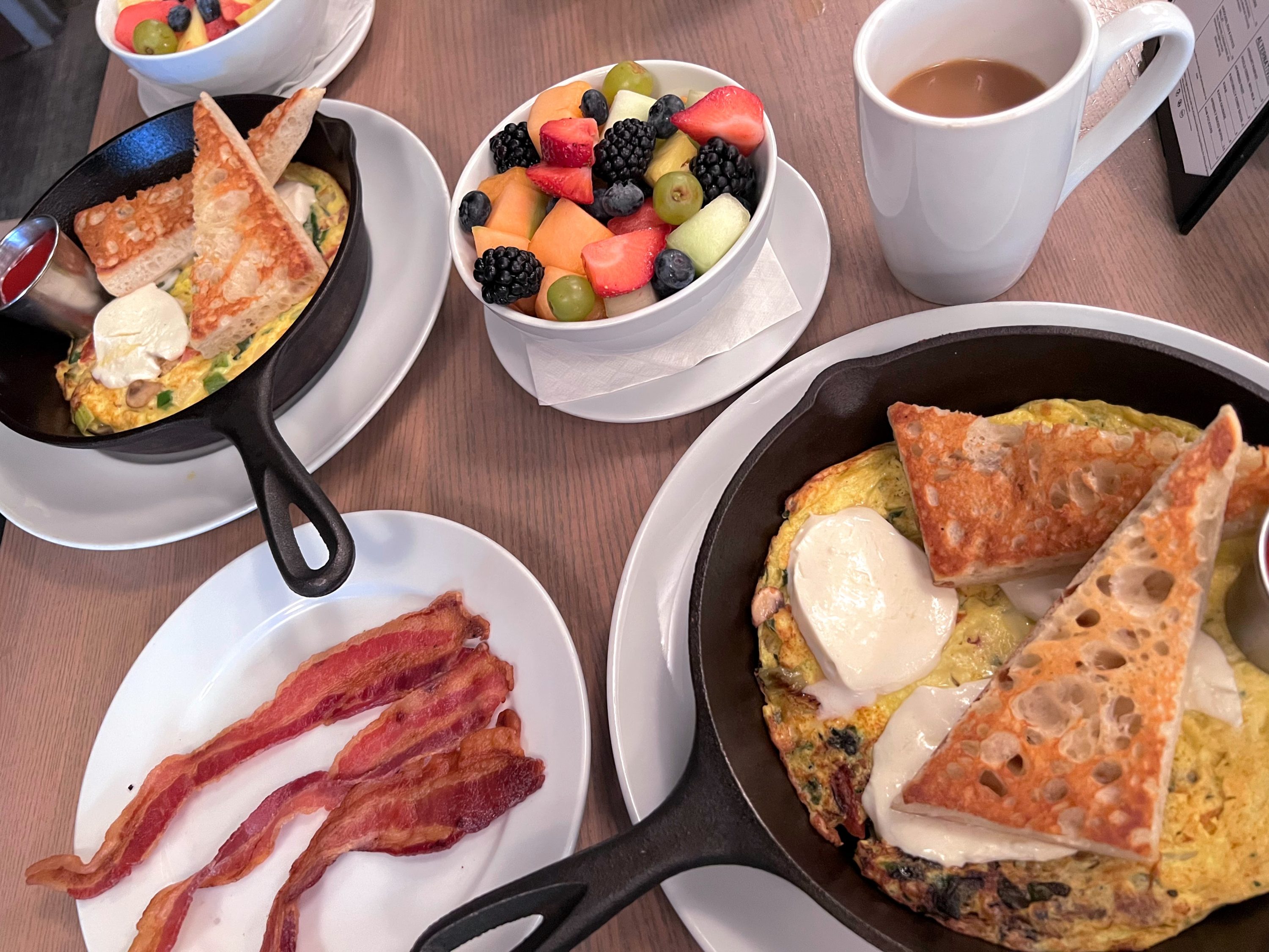 Hyatt Regency Deerfield Breakfast at Jaxx Bistro