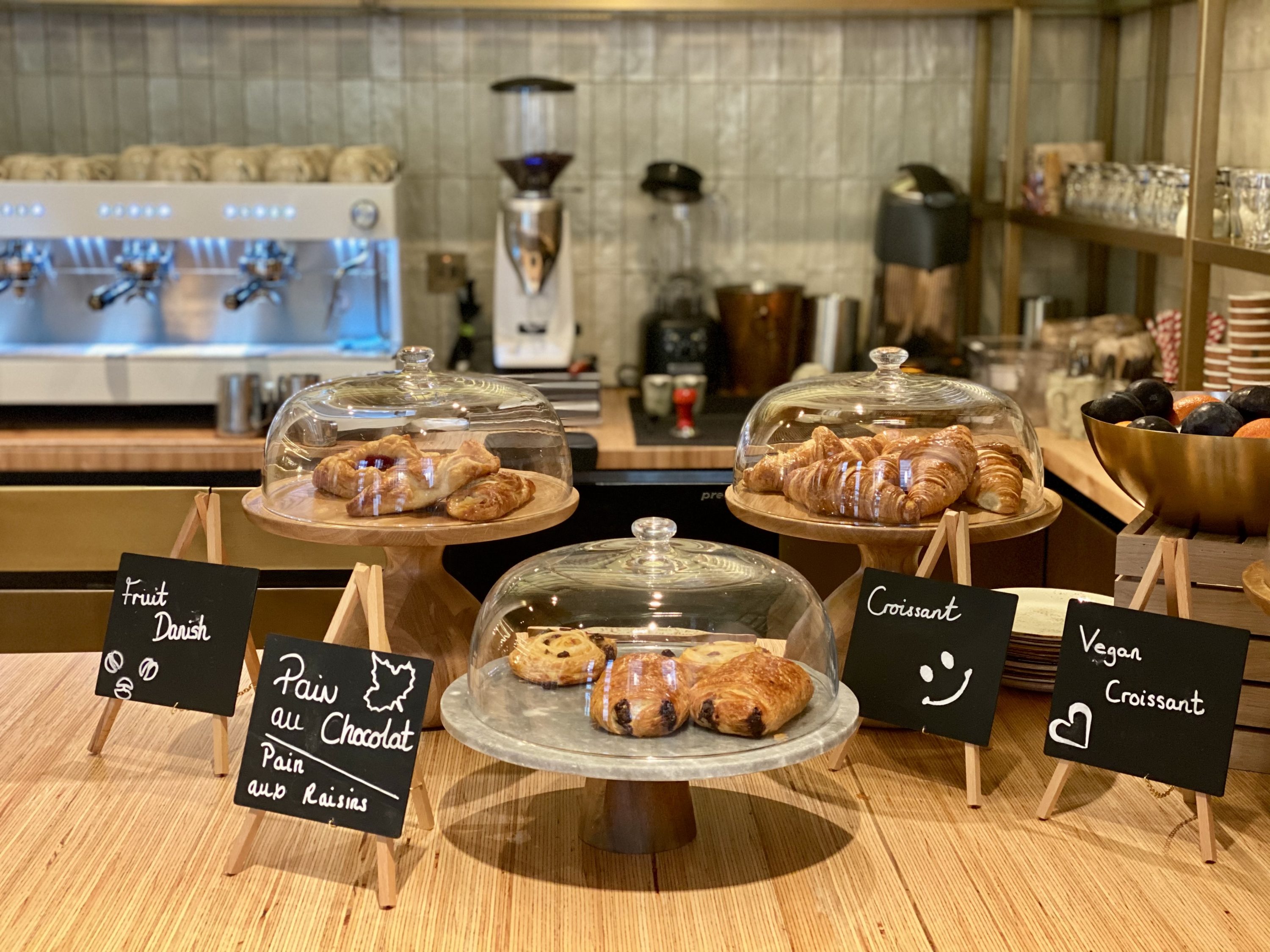 Canopy by Hilton London City Freedom Cafe pastries