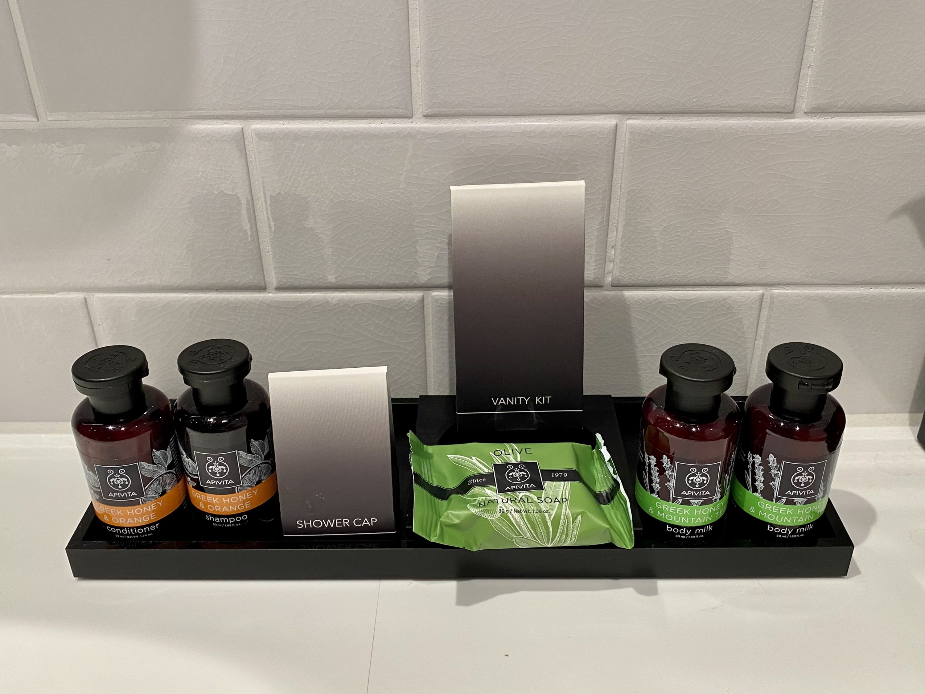 Canopy by Hilton London City bathroom amenities