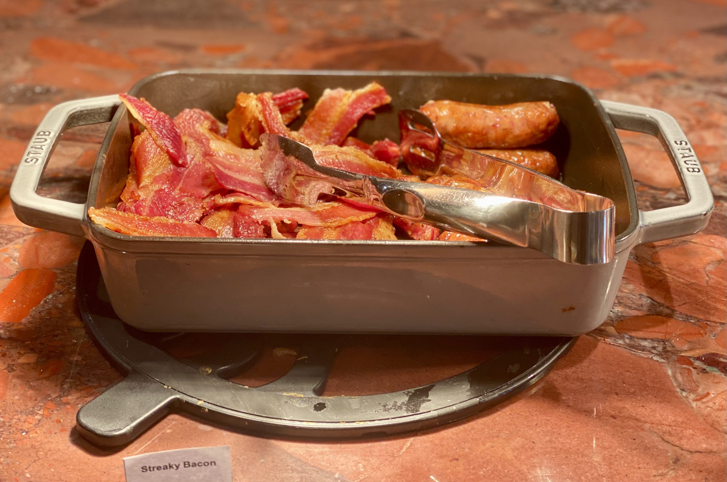Canopy by Hilton London City breakfast bacon
