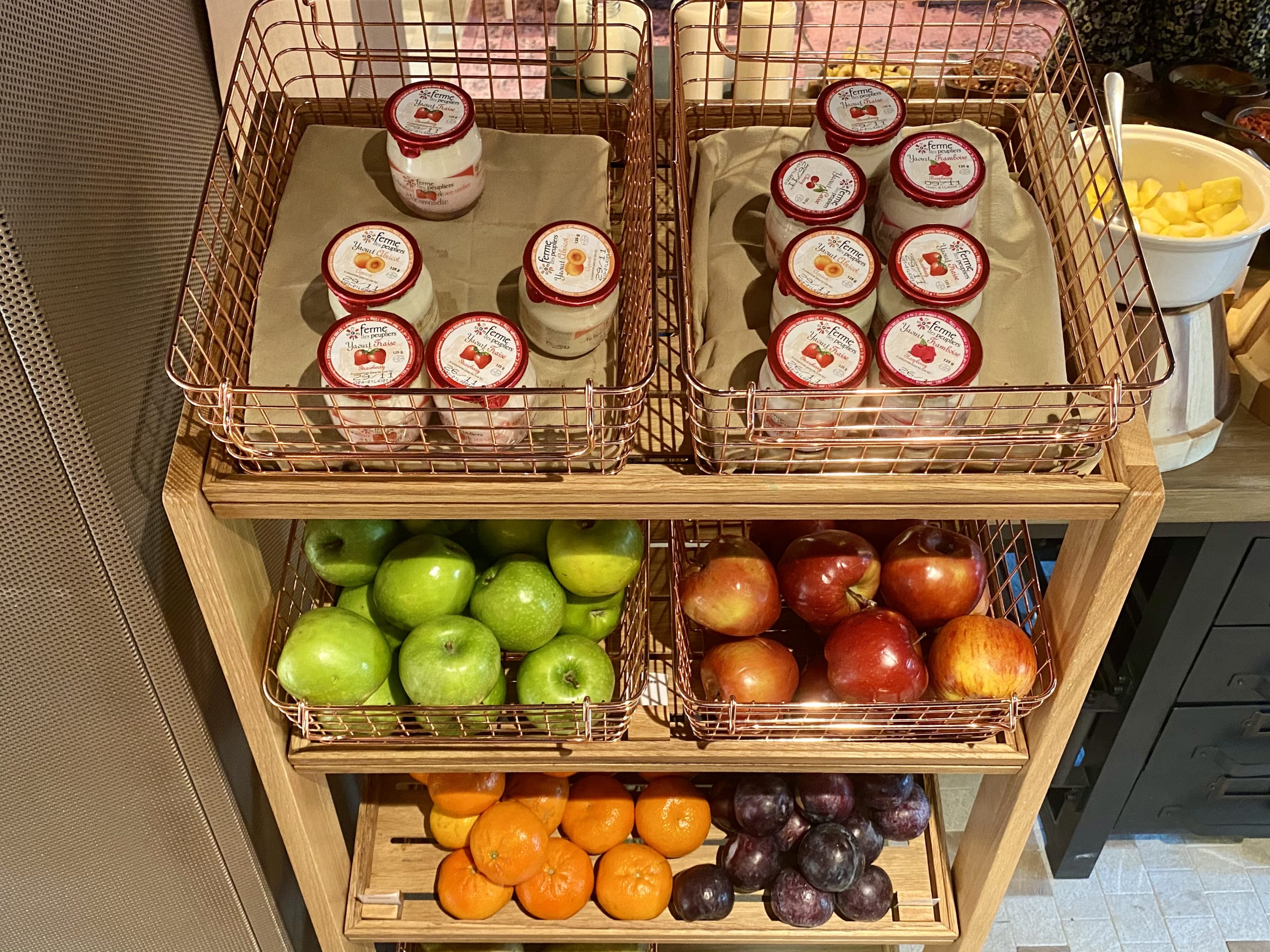 Canopy by Hilton London City breakfast fruit