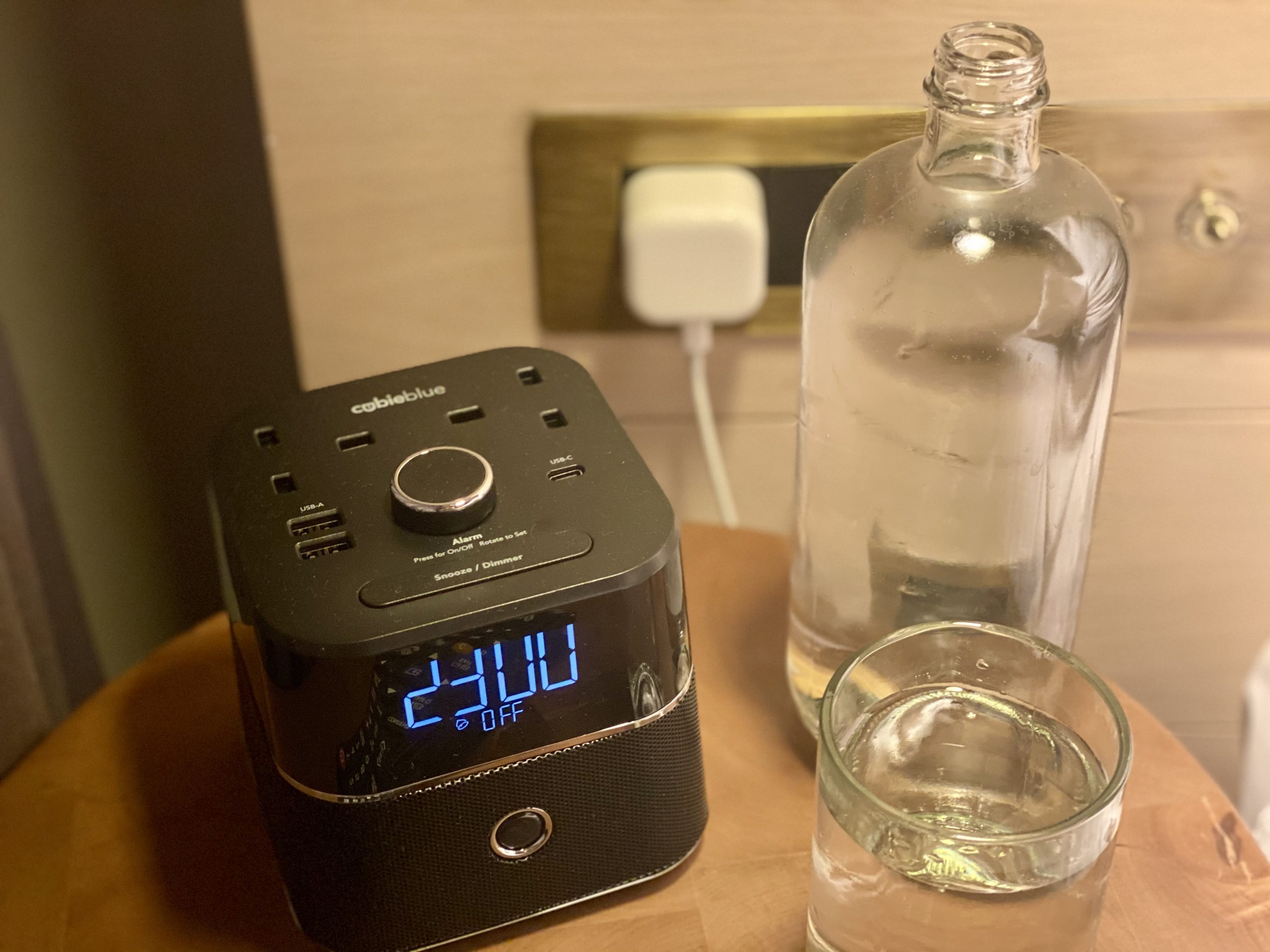 Canopy by Hilton London City room alarm clock