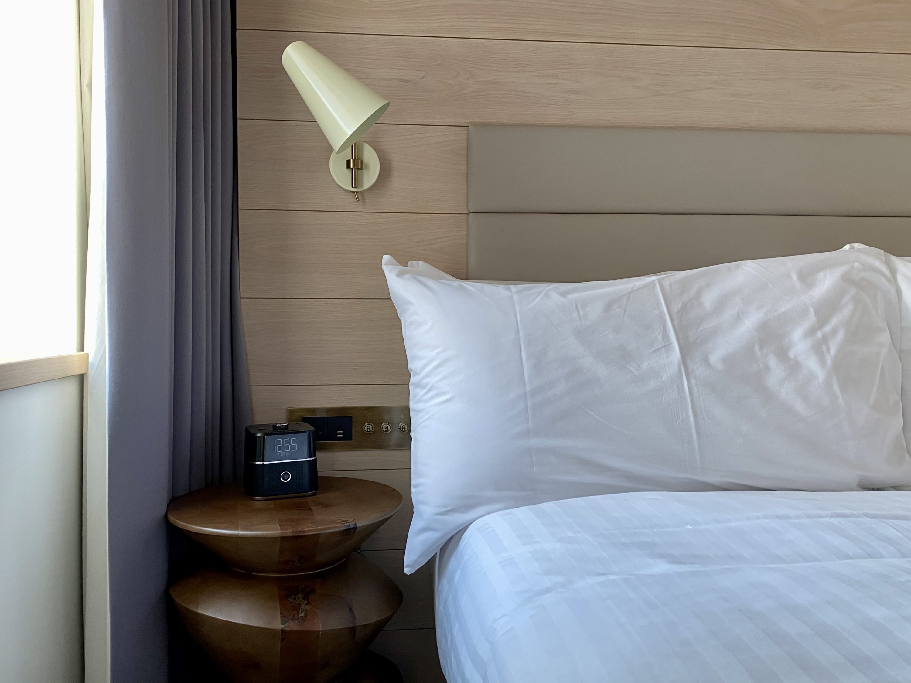 Canopy by Hilton London City room bed close up