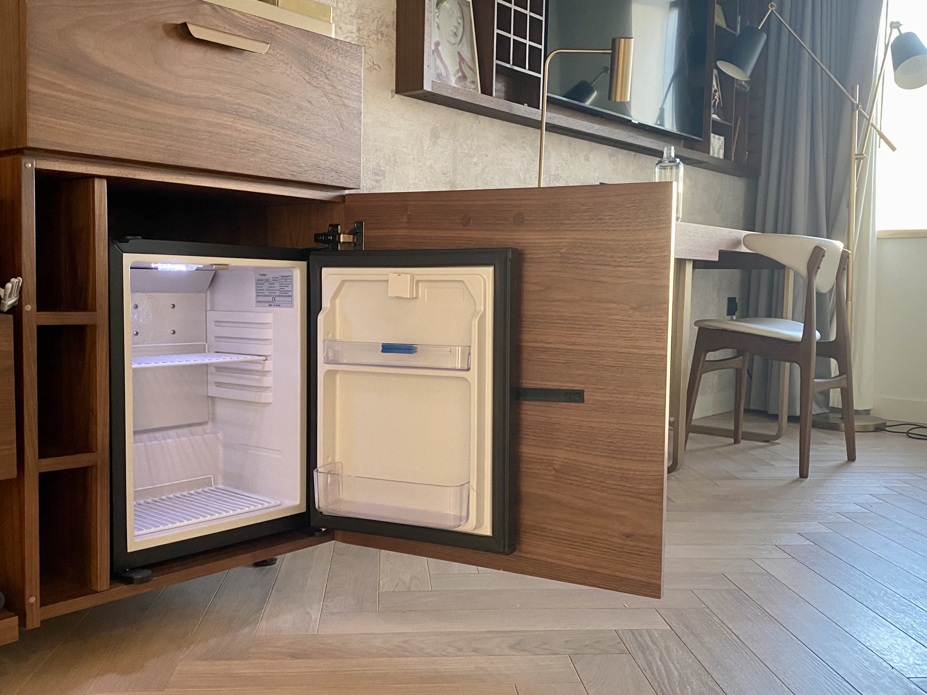 Canopy by Hilton London City room fridge