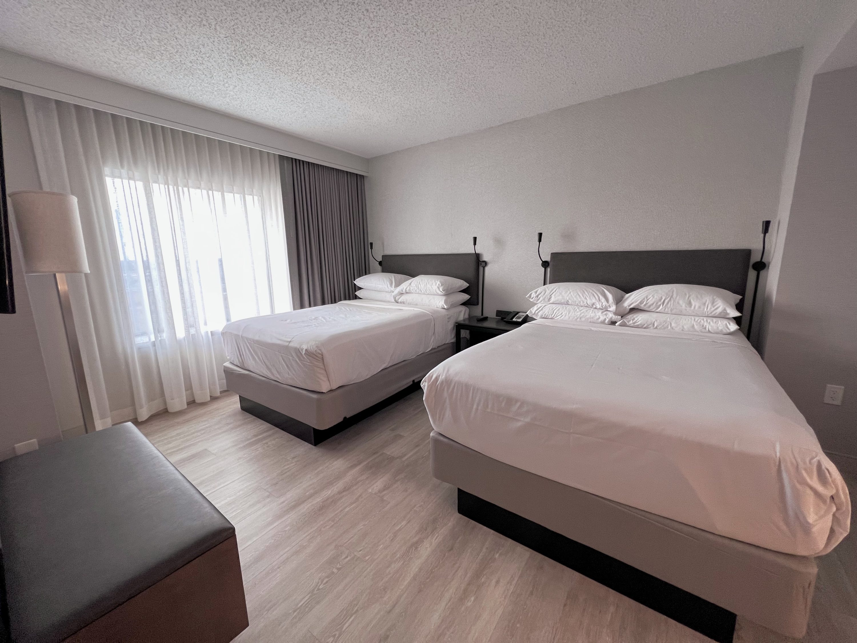 Hyatt Regency Deerfield 2 bedroom suite bedroom