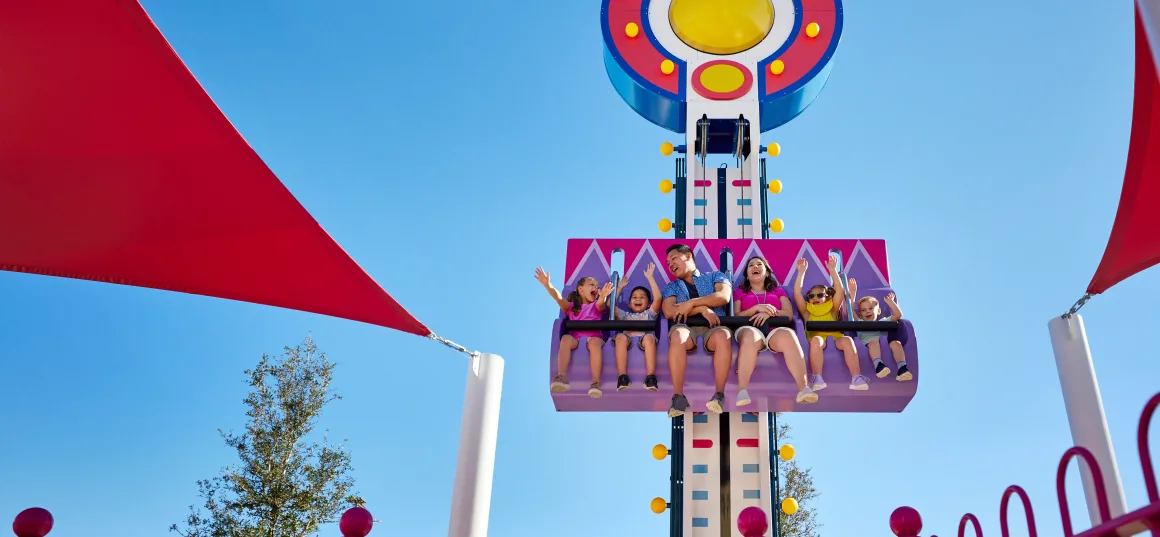 Mr. Bulls High Striker at Peppa Pig Theme Park