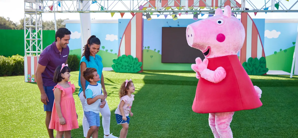 Mr. Potatos Showtime Arena at Peppa Pig Theme Park