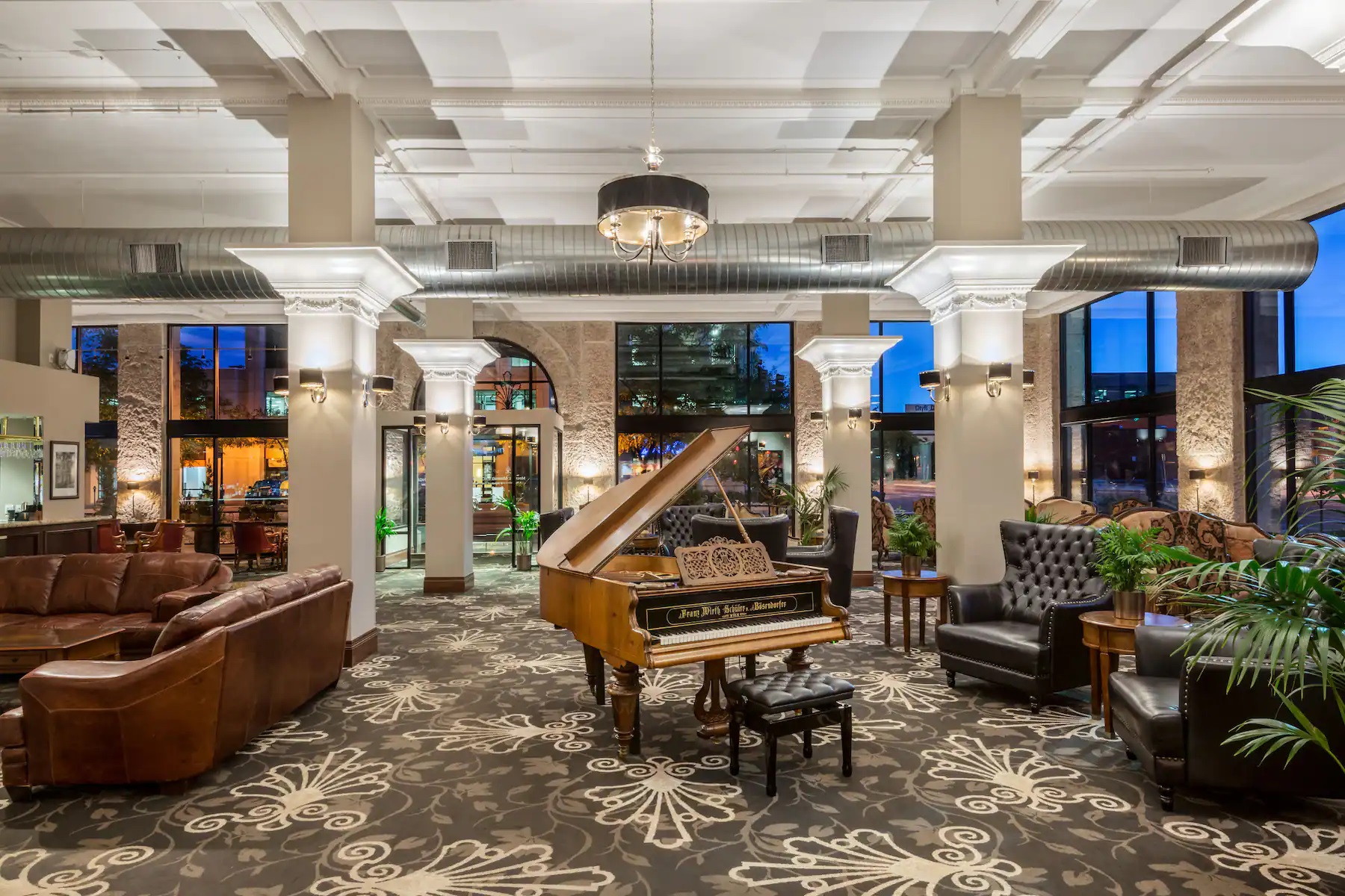 The Mining Exchange A Wyndham Grand Hotel Spa lobby