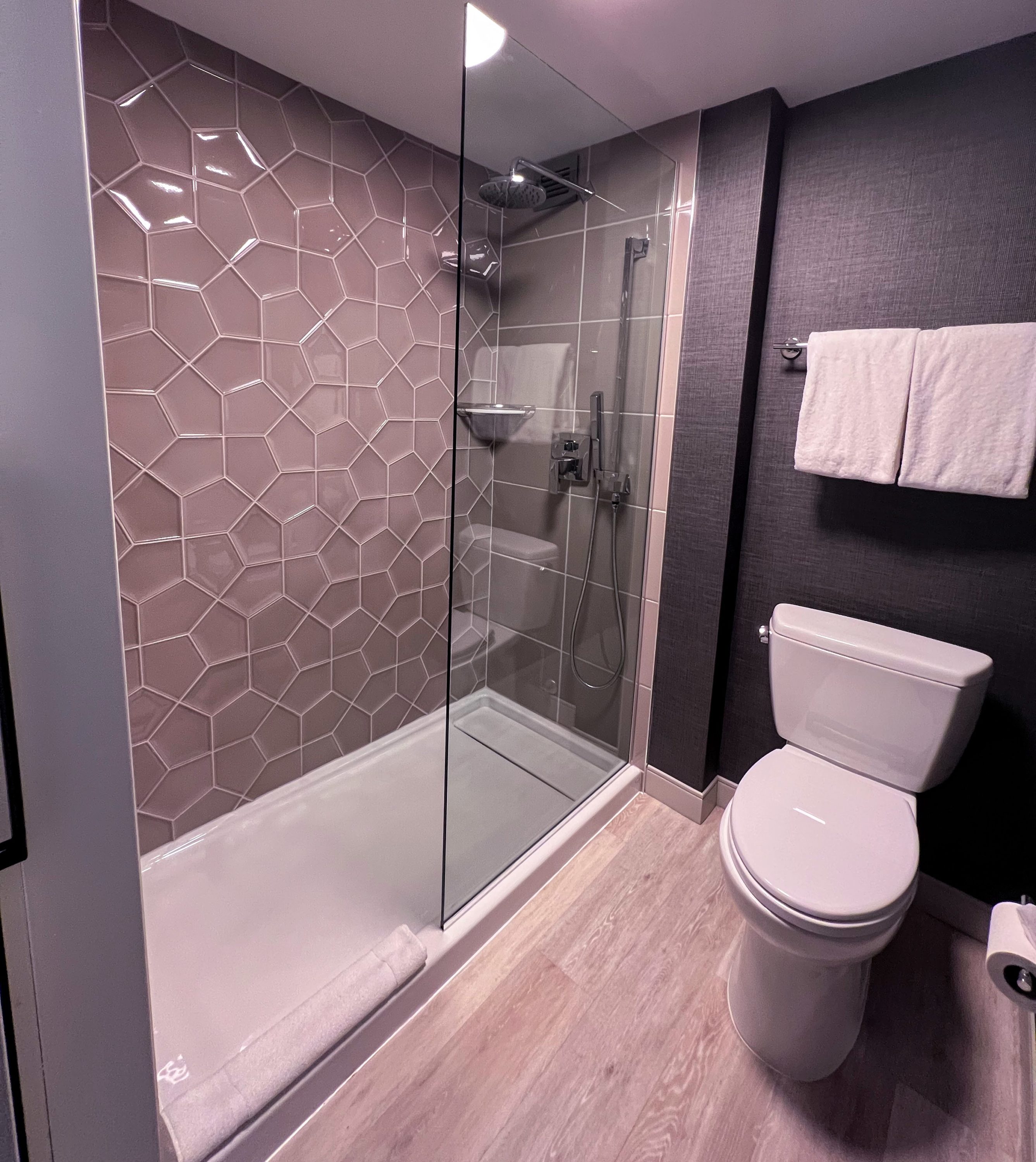 Hyatt Regency Deerfield bathroom in the 2 bedroom suite