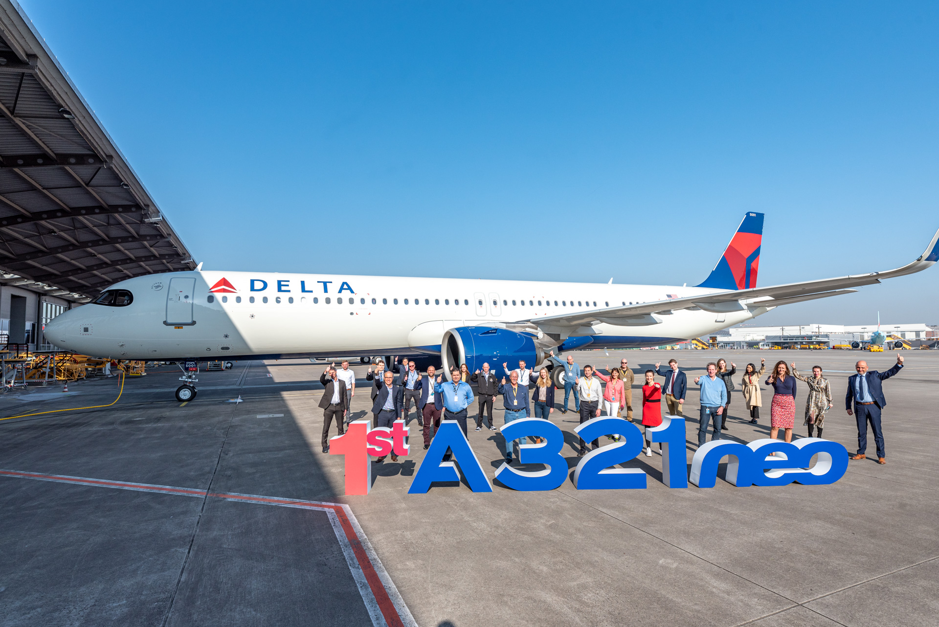 Delta's first Airbus A321neo
