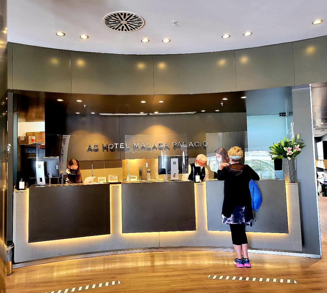 AC Hotel Malaga Palacio Reception