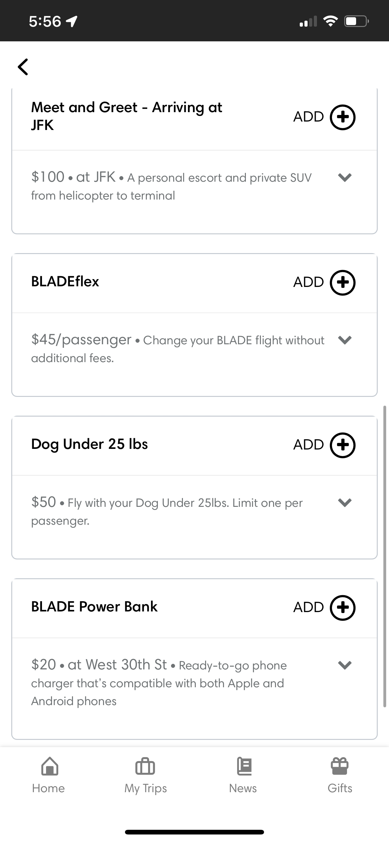 BLADE booking process 9 BLADE booking process 9