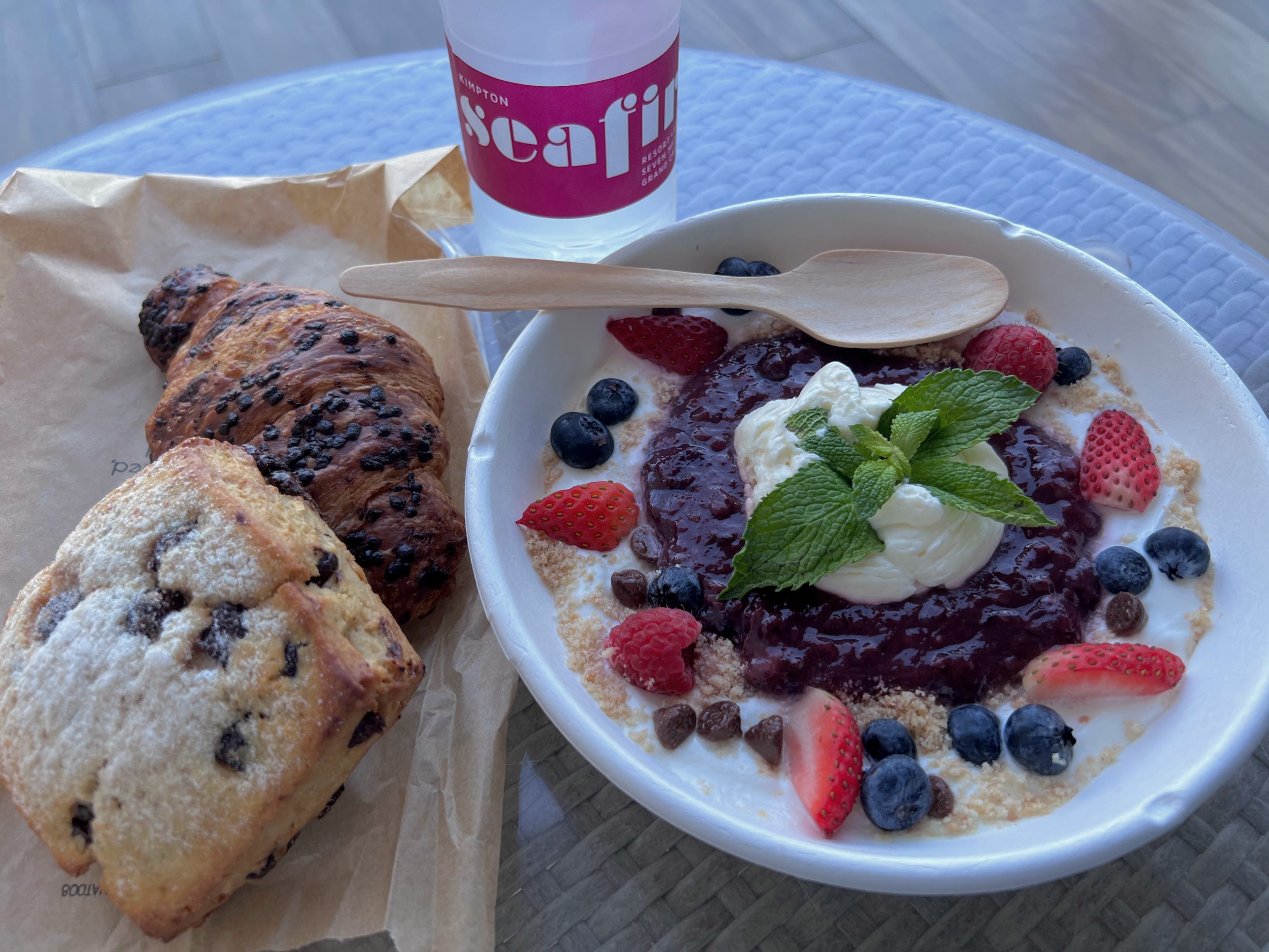 Breakfast from The Pantry at Seafire