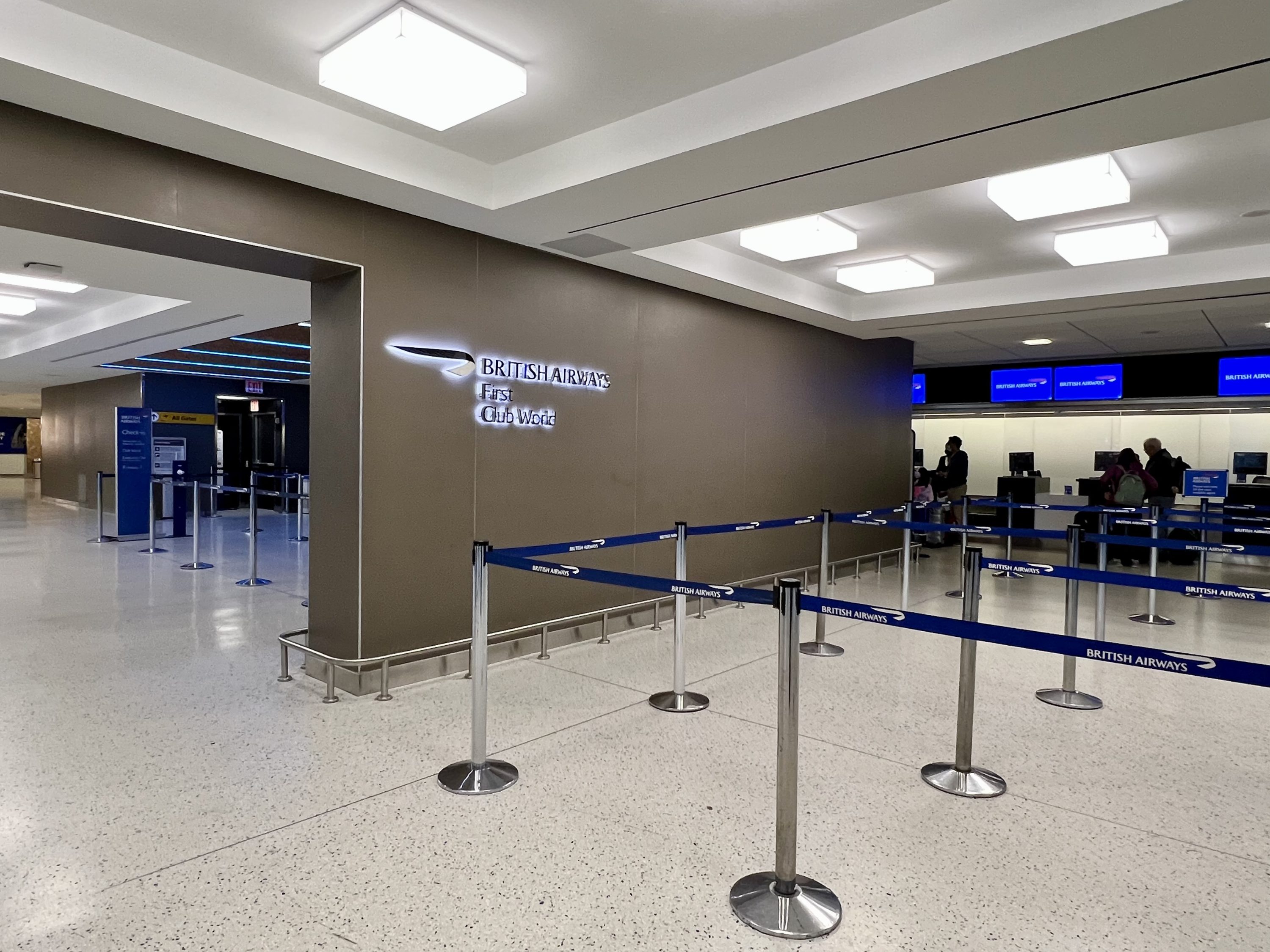 British Airways Boeing 777 300 Club Suite JFK First and Club World check in