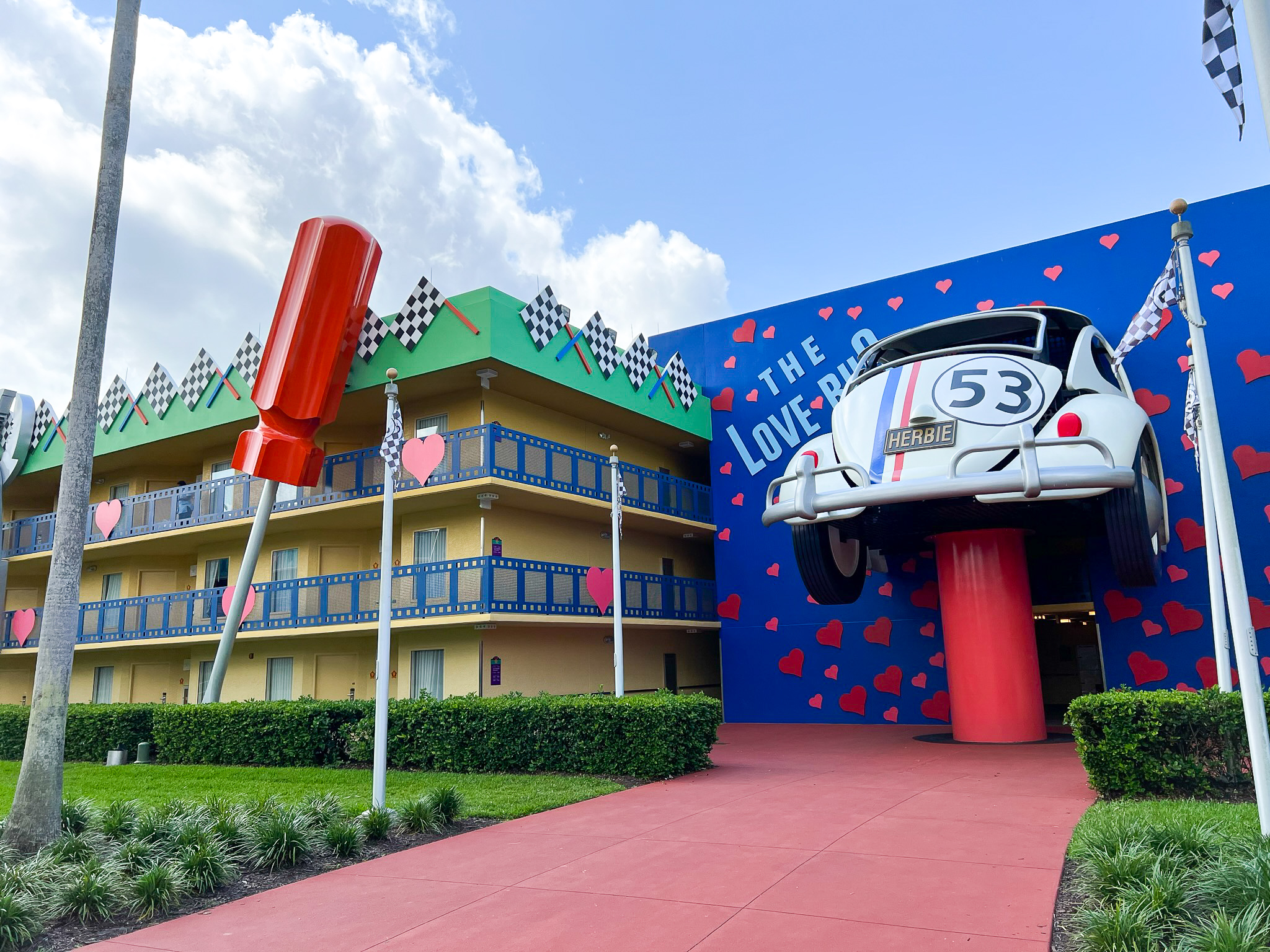 Disneys All Star Movie Resort Love Bug rooms