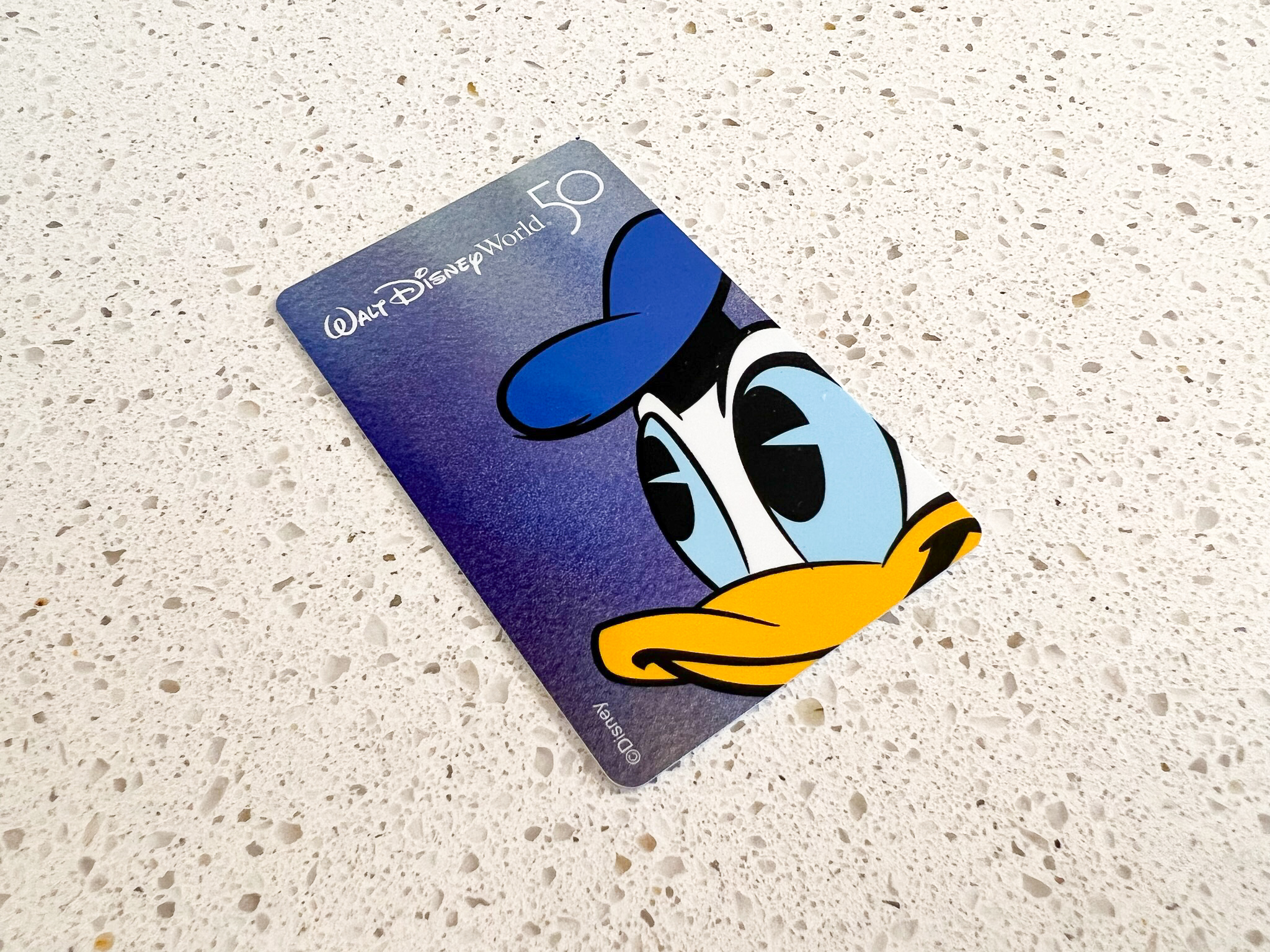 Disneys All Star Movie Resort Preferred room key