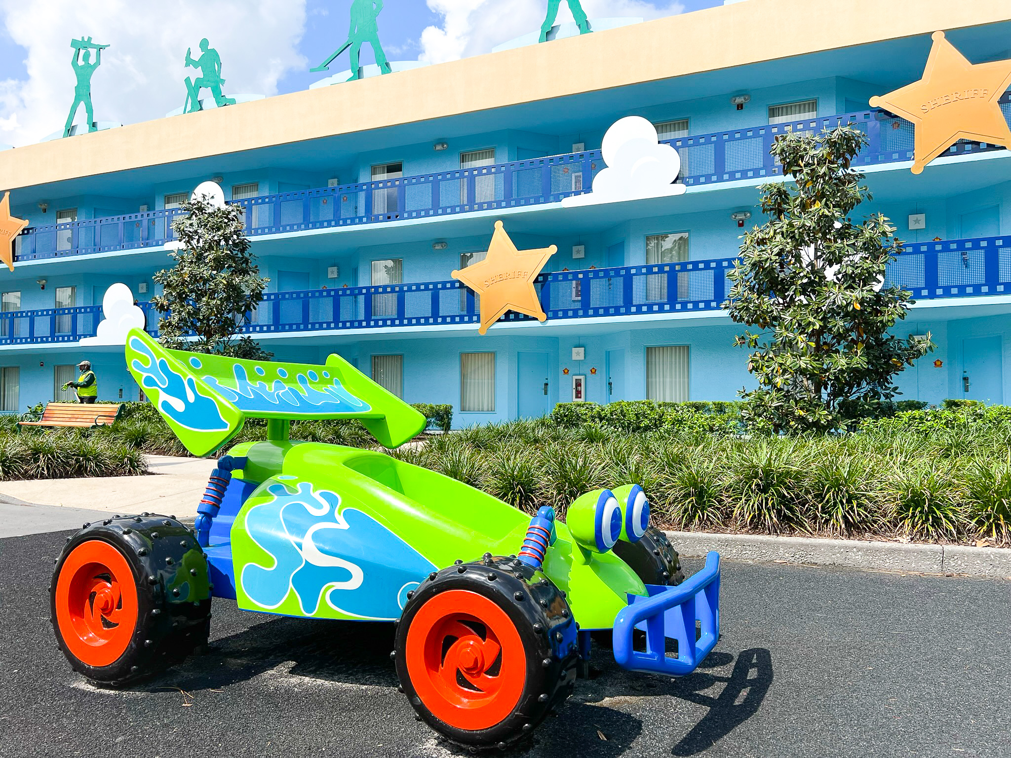 Disneys All Star Movie Resort Toy Story Car