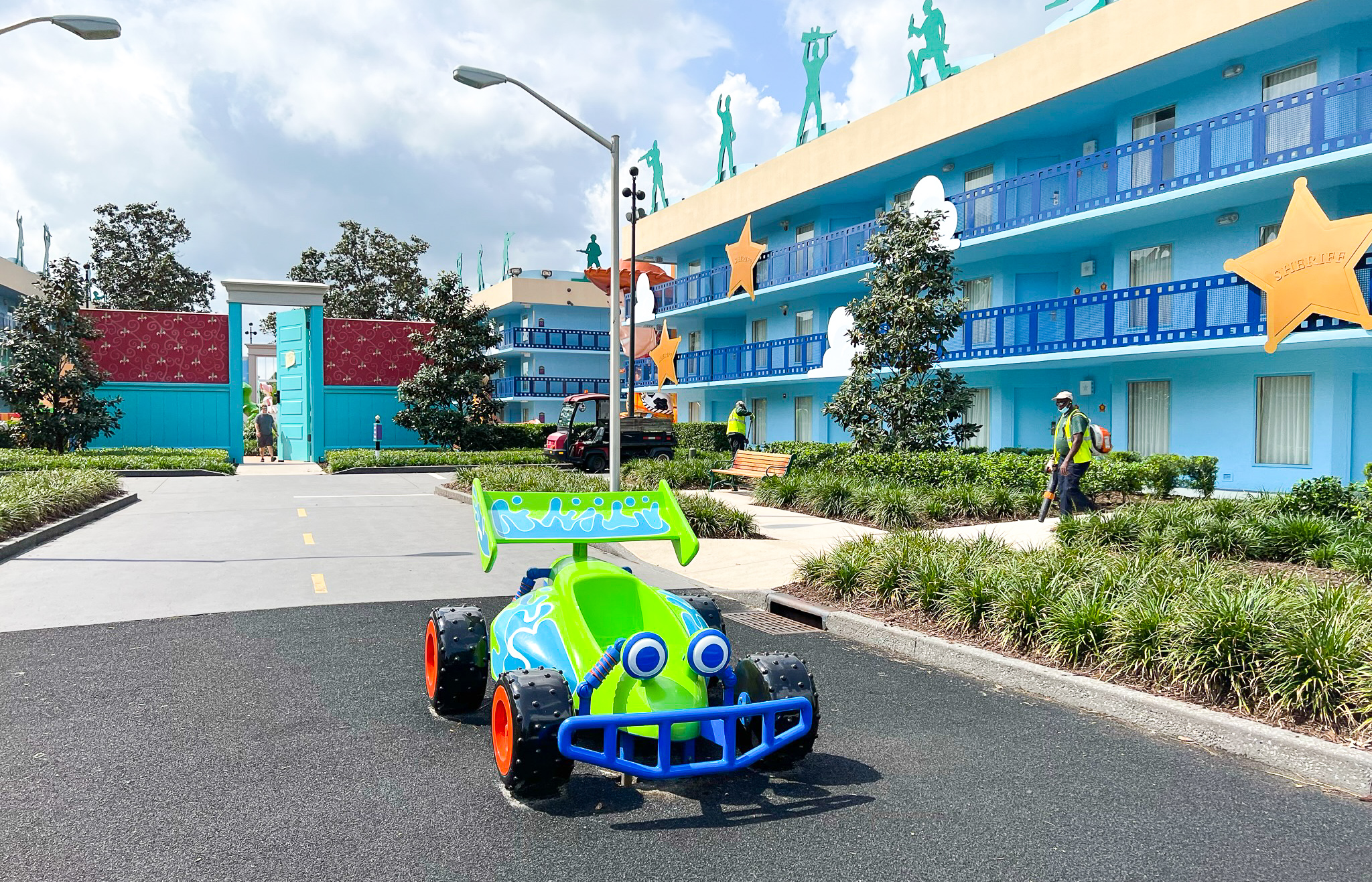 Disneys All Star Movie Resort Toy Story area