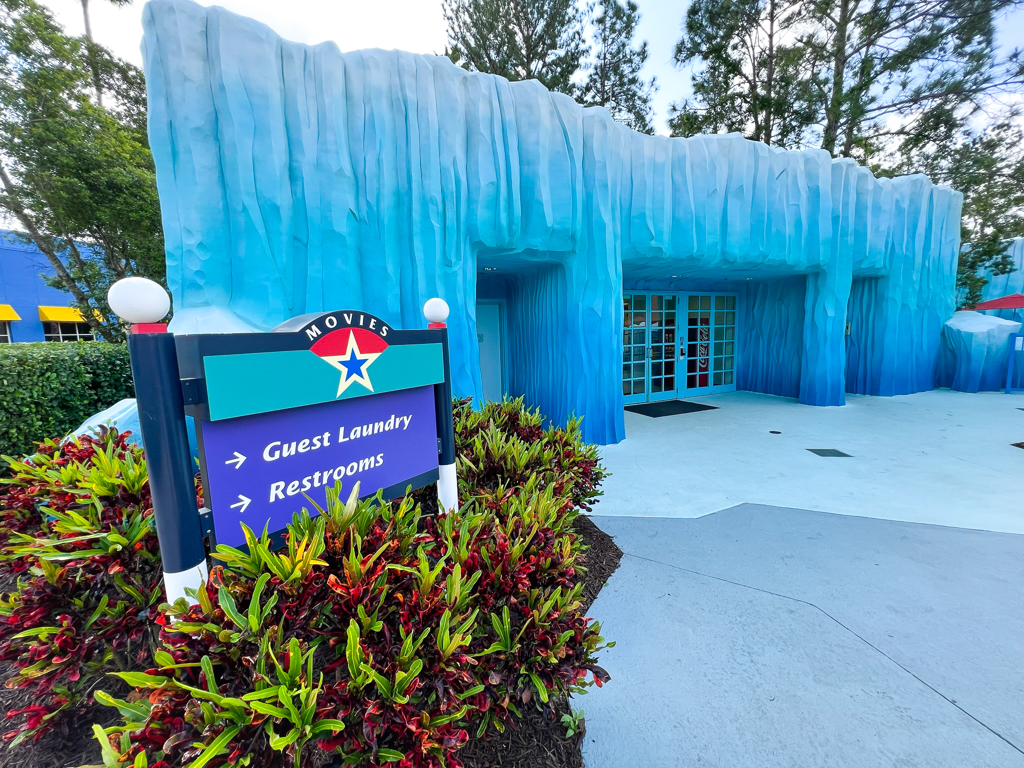 Disneys All Star Movie Resort guest laundry room