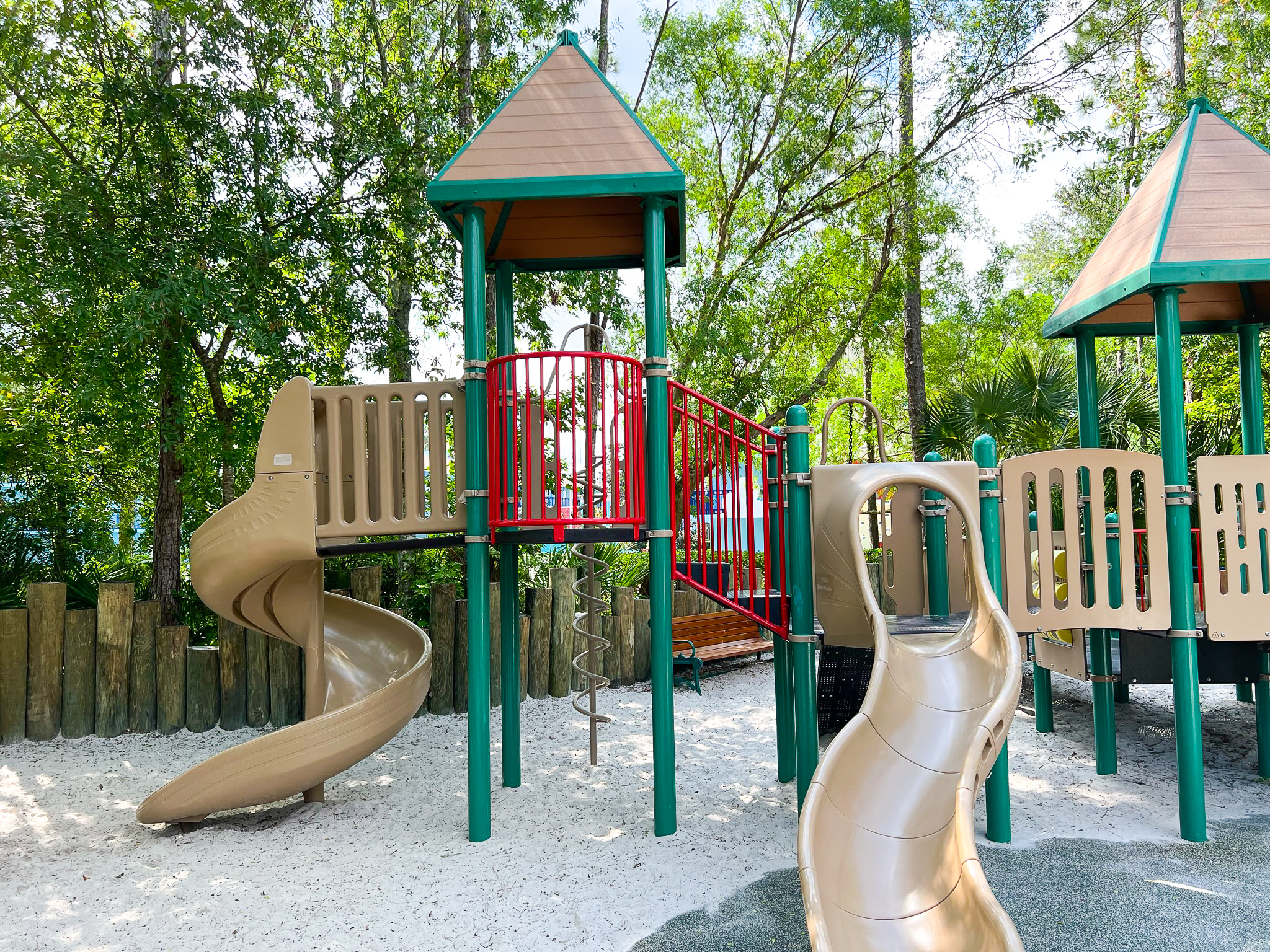 Disneys All Star Movie Resort playground slide