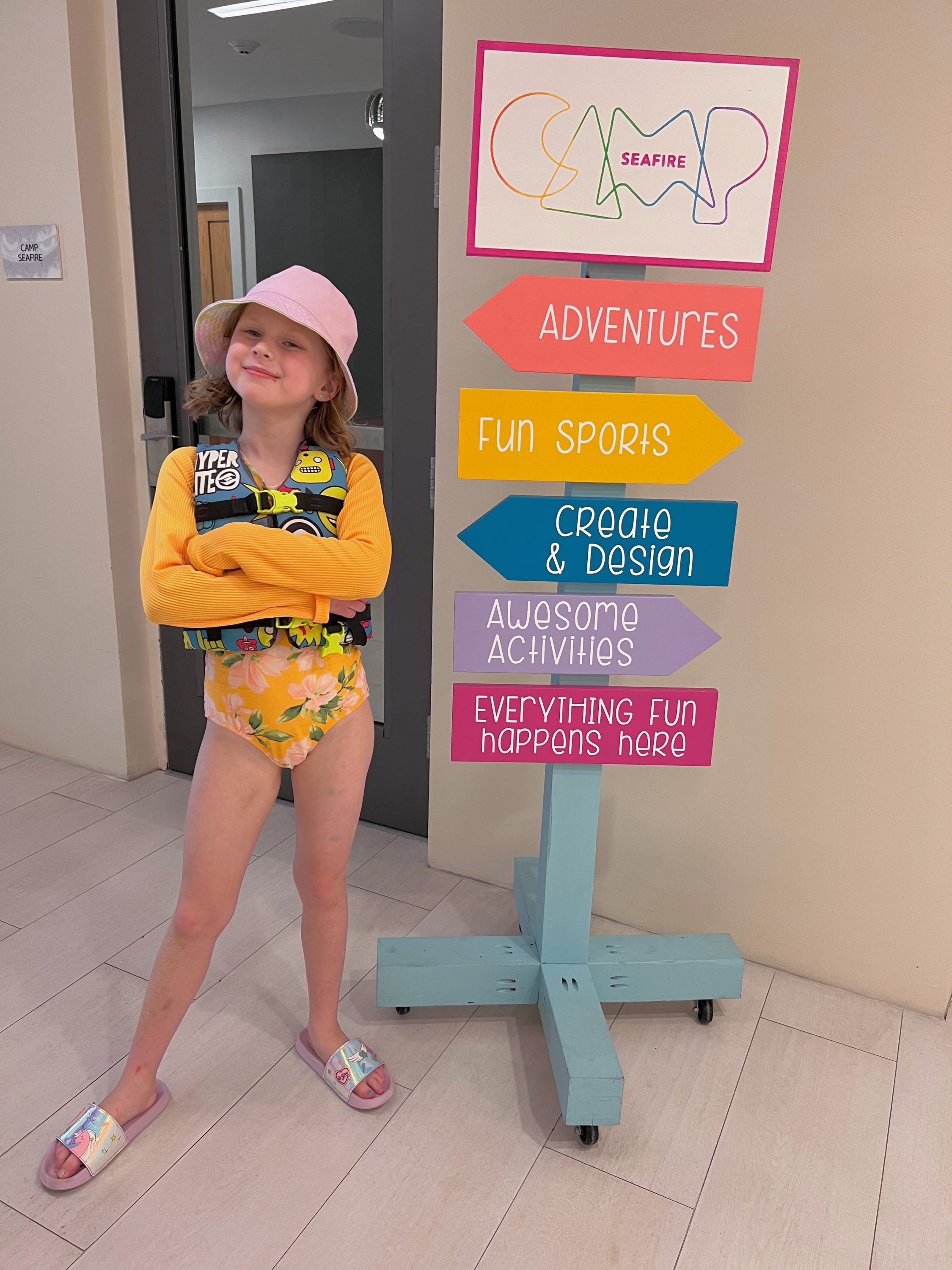 Ellie at Camp Seafire