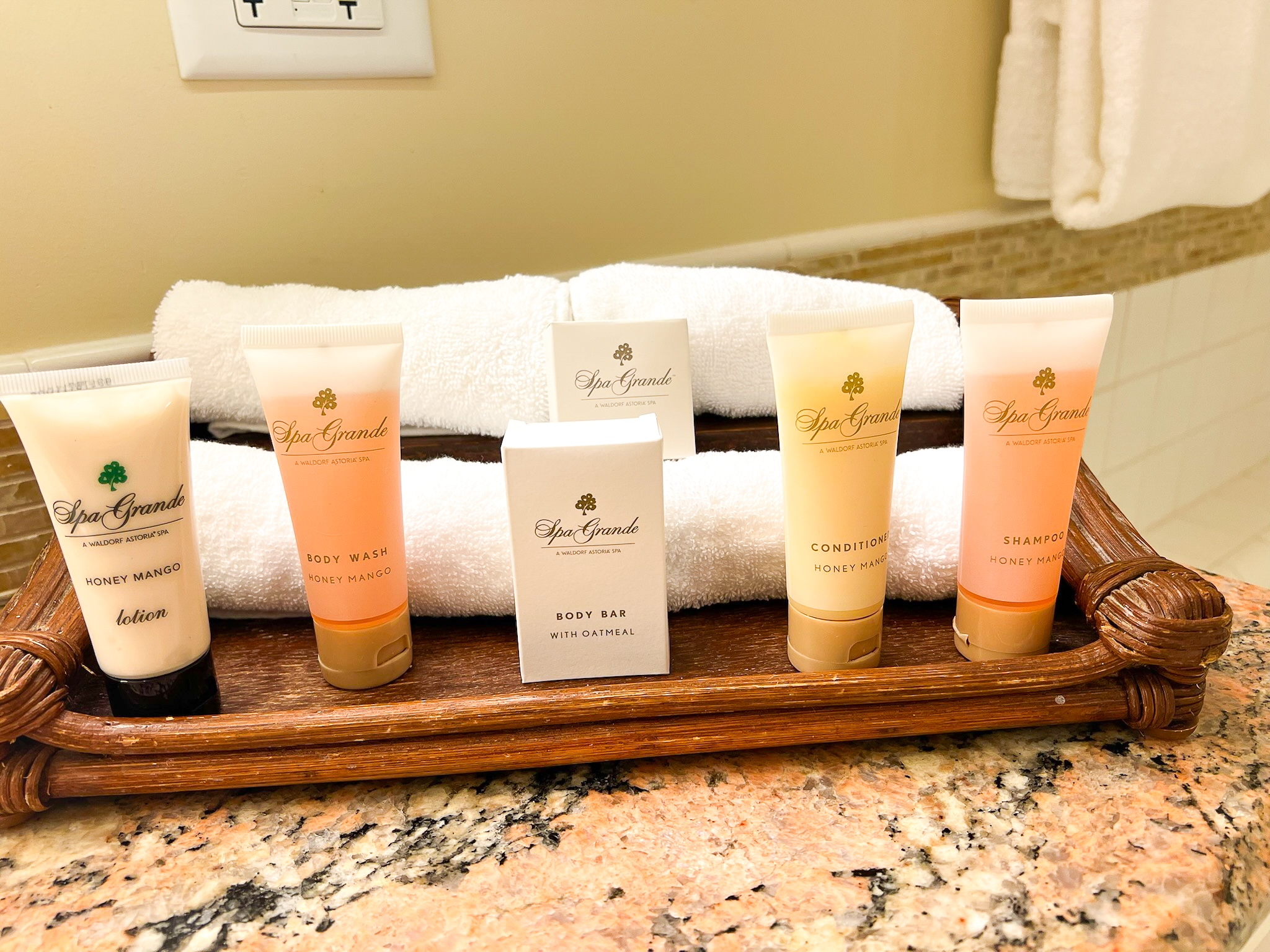 Grand Wailea Maui Waldorf Astoria Resort Bathroom Amenities
