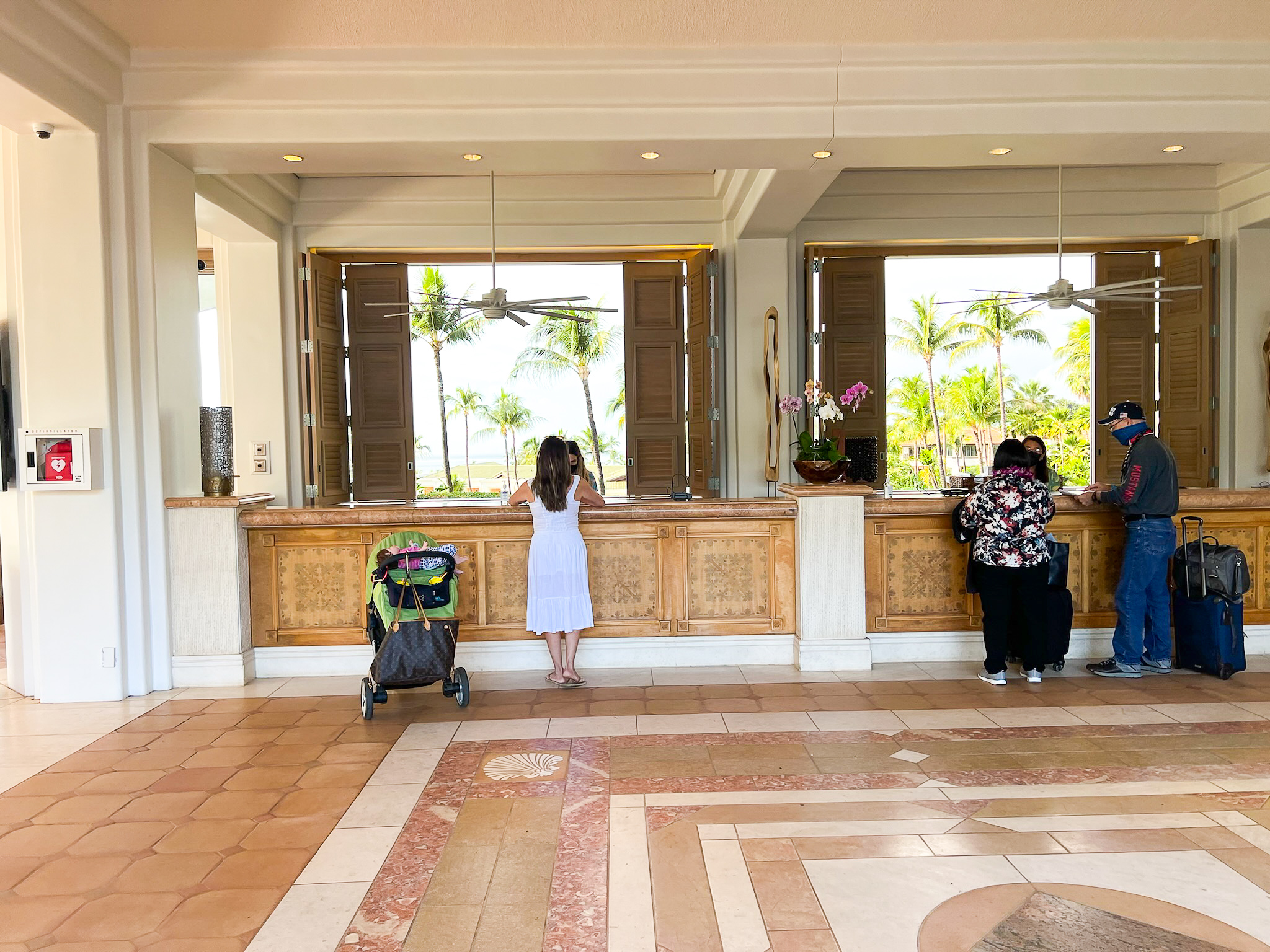 Grand Wailea Maui Waldorf Astoria Resort Front Desk