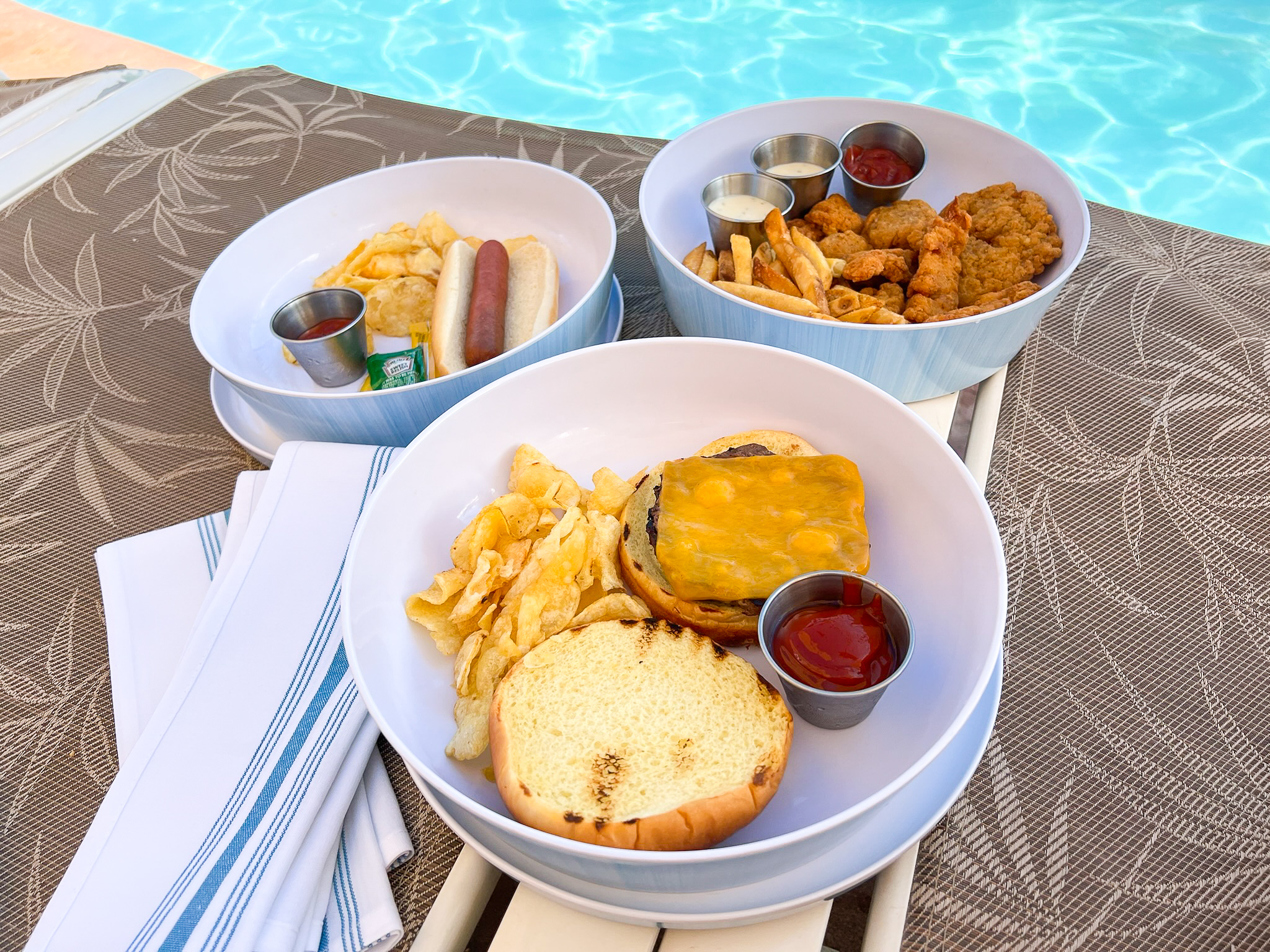 Grand Wailea Maui Waldorf Astoria Resort Pool Burger