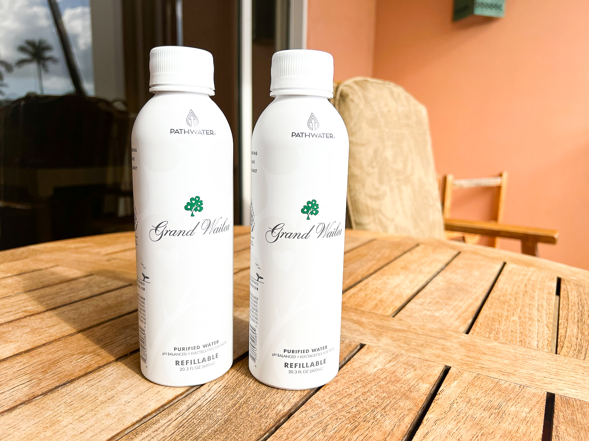 Grand Wailea Maui Waldorf Astoria Resort Reuseable Water Bottles