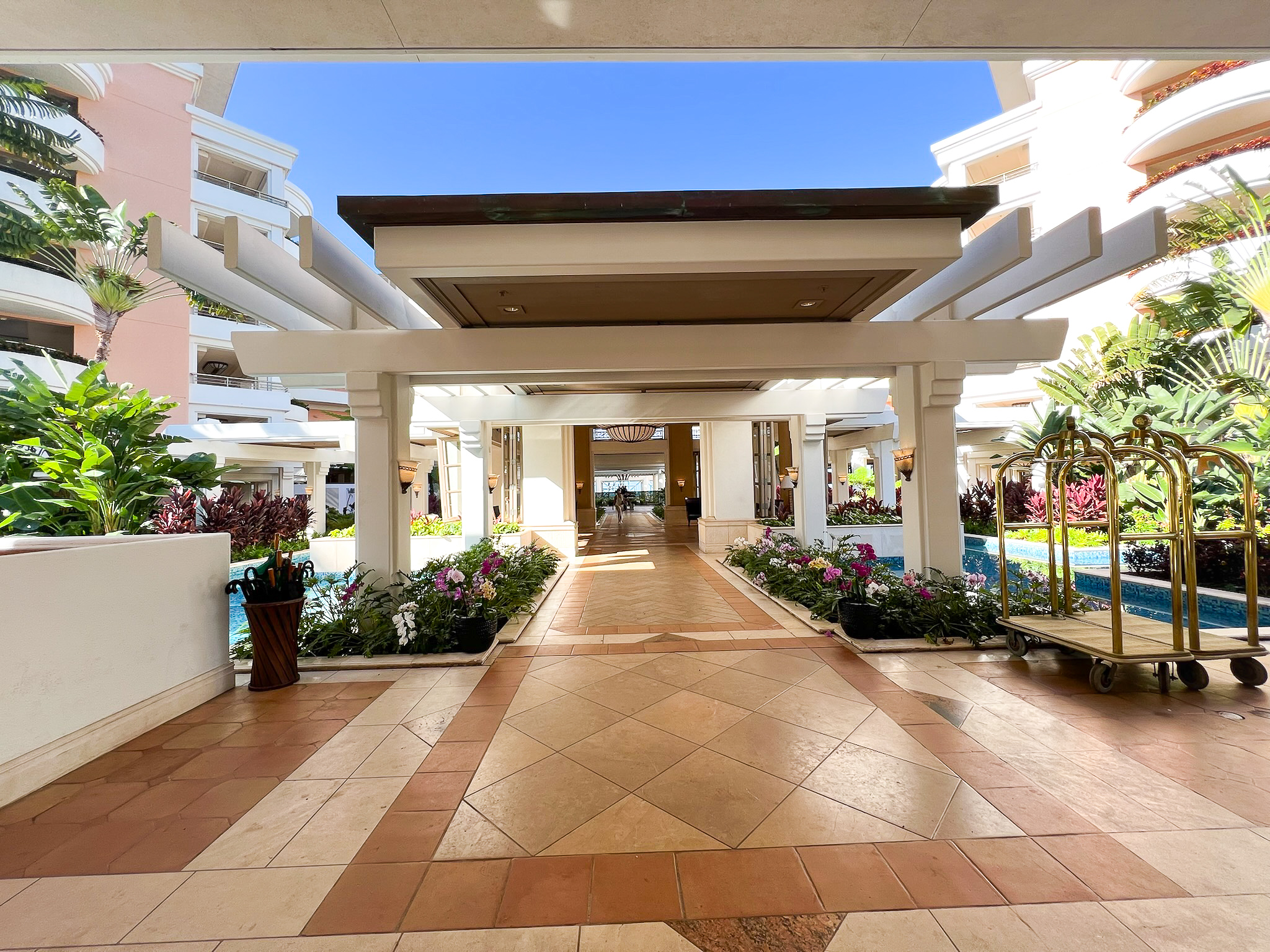 Grand Wailea Maui Waldorf Astoria Resort Walkway Entrance Grand Wailea Maui Waldorf Astoria Resort Walkway Entrance