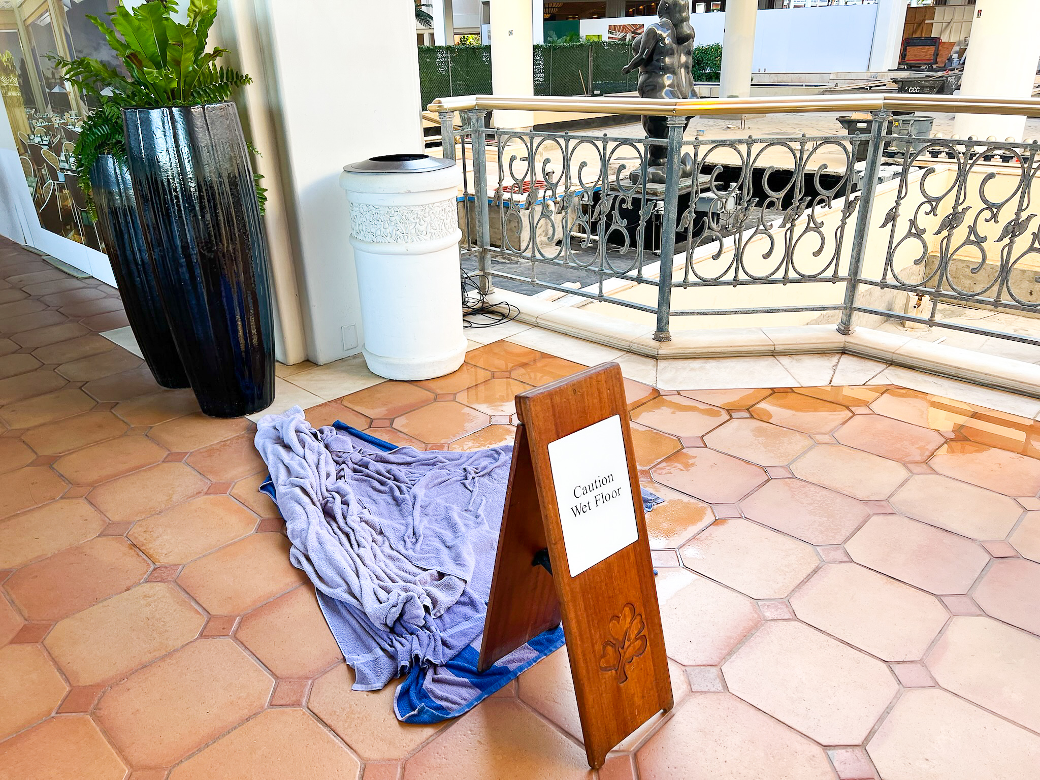 Grand Wailea Maui Waldorf Astoria Resort Water Leak