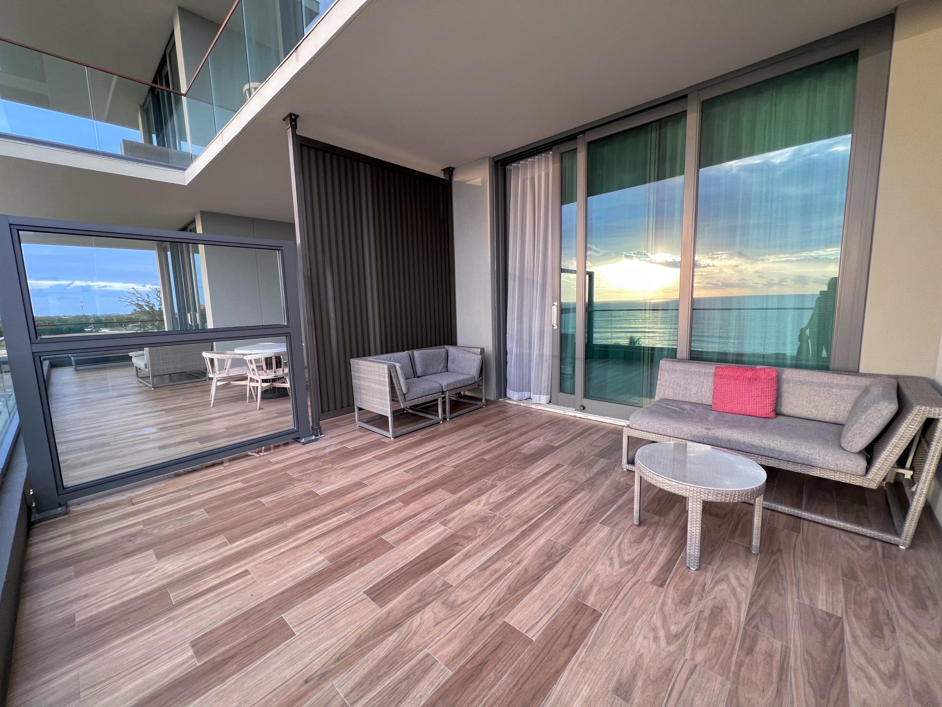 Kimpton Seafire premium oceanfront balcony