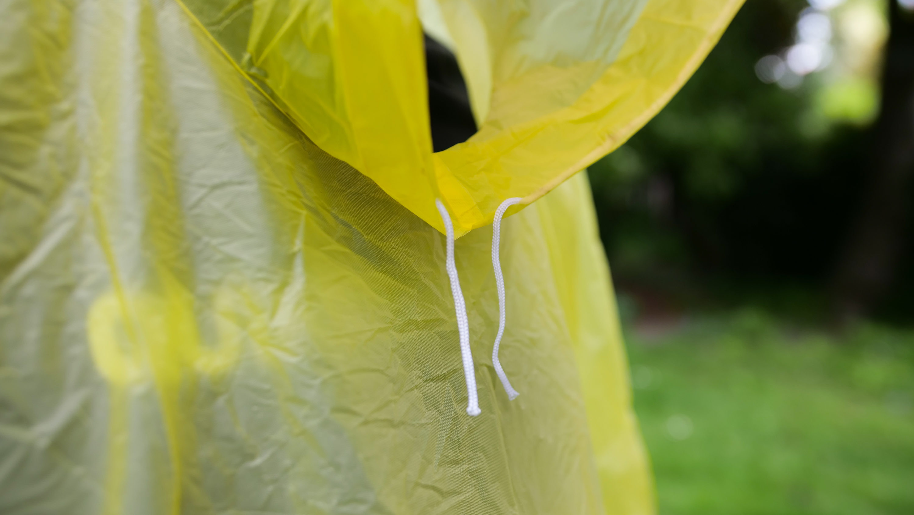 Rain poncho design