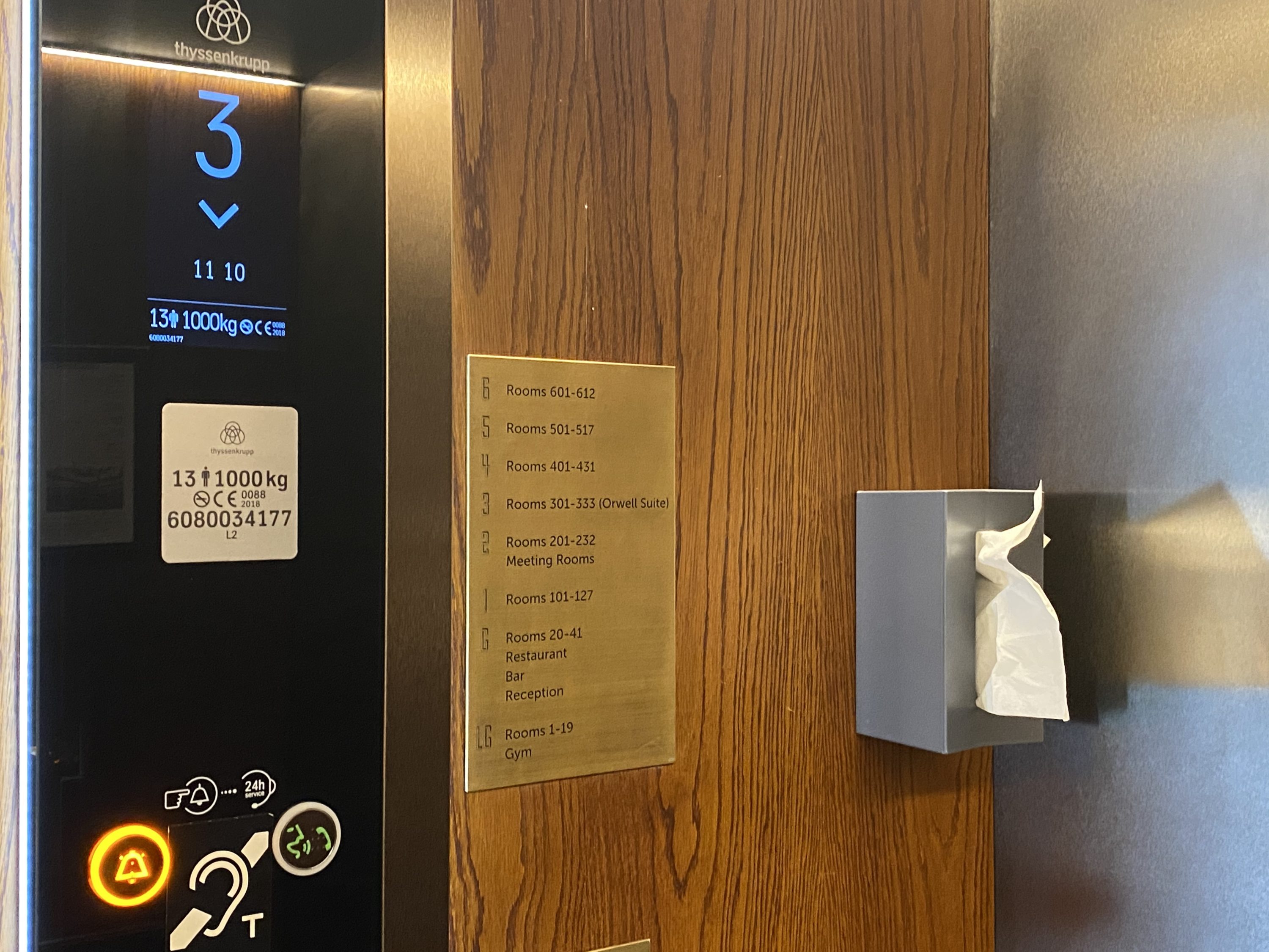 The Dixon London Autograph Collection COVID lift precautions