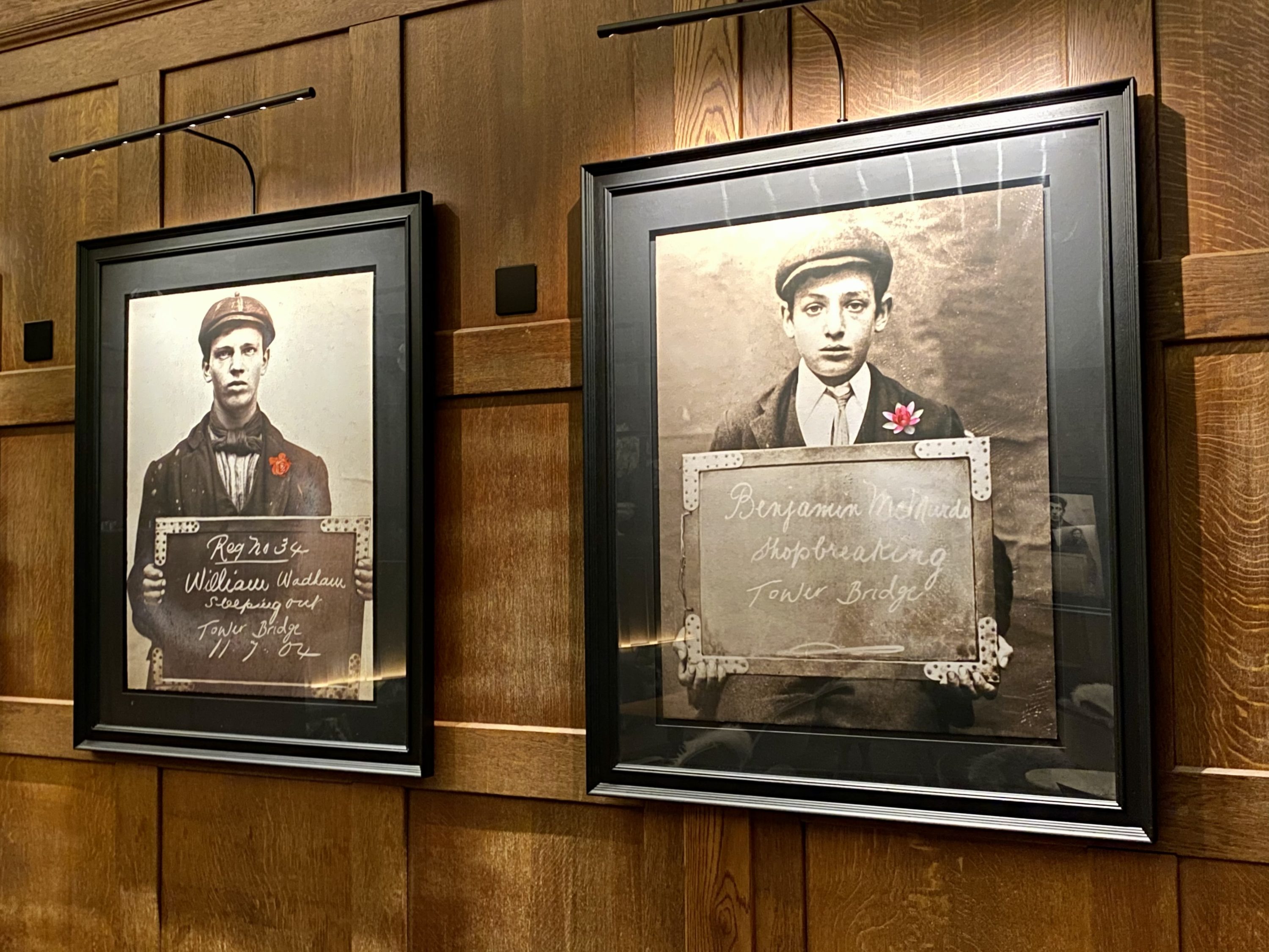 The Dixon London Autograph Collection Courtroom Bar wall art