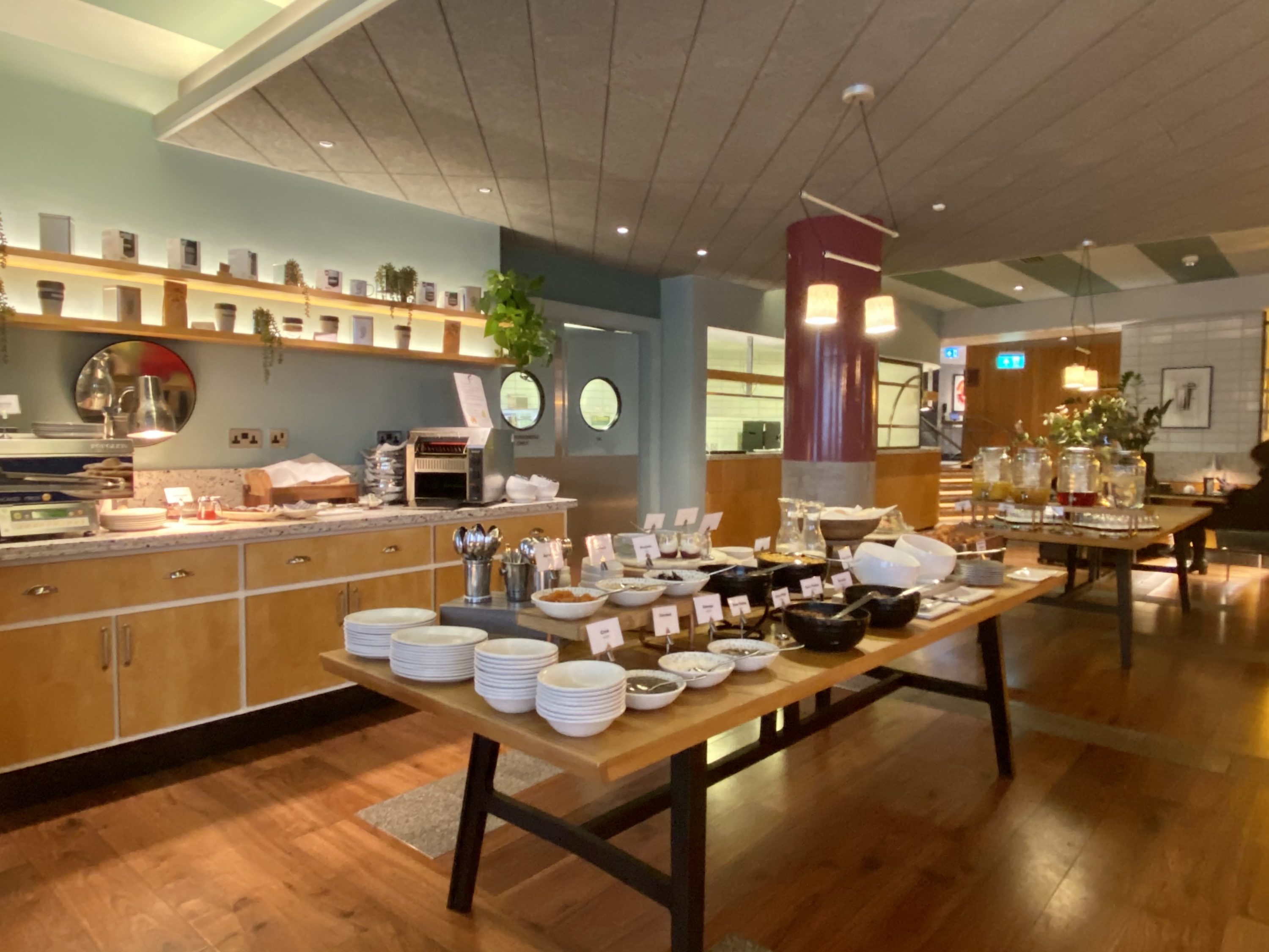 The Dixon London Autograph Collection Provisioners restaurant breakfast buffet